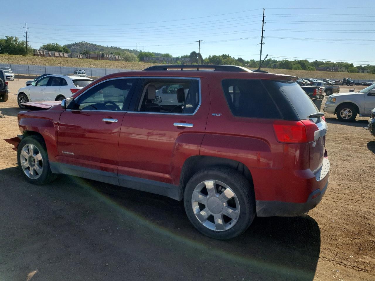 2014 Gmc Terrain Slt Red vin: 2GKFLXE34E6287245