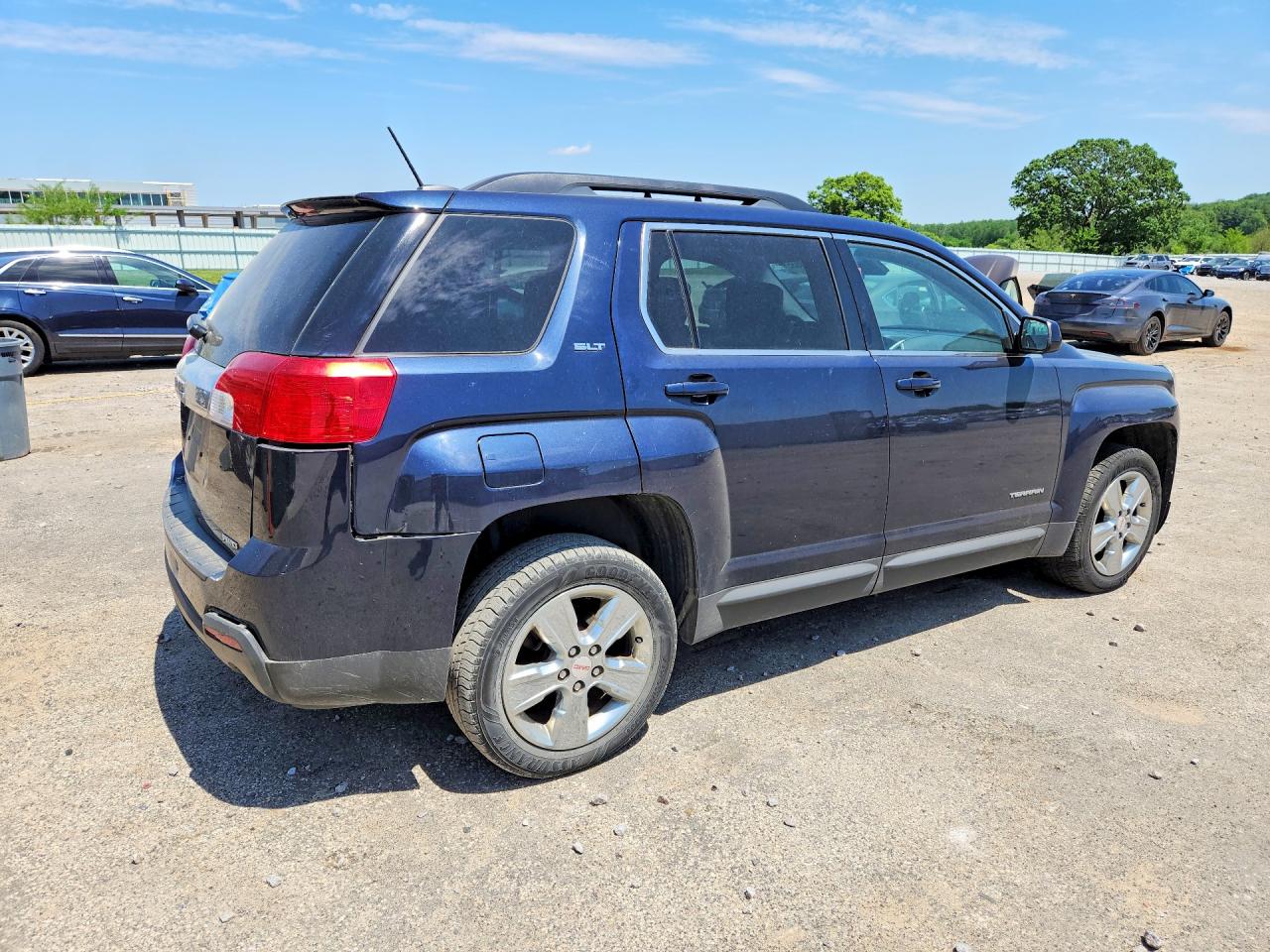 2015 Gmc Terrain Slt Blue vin: 2GKFLXE34F6409782