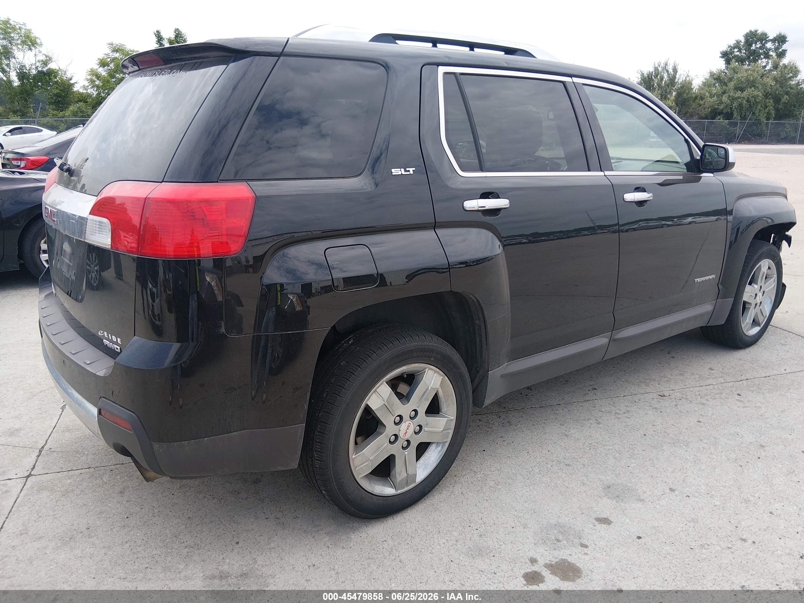 2013 Gmc Terrain Slt-2 Black vin: 2GKFLXE35D6296342