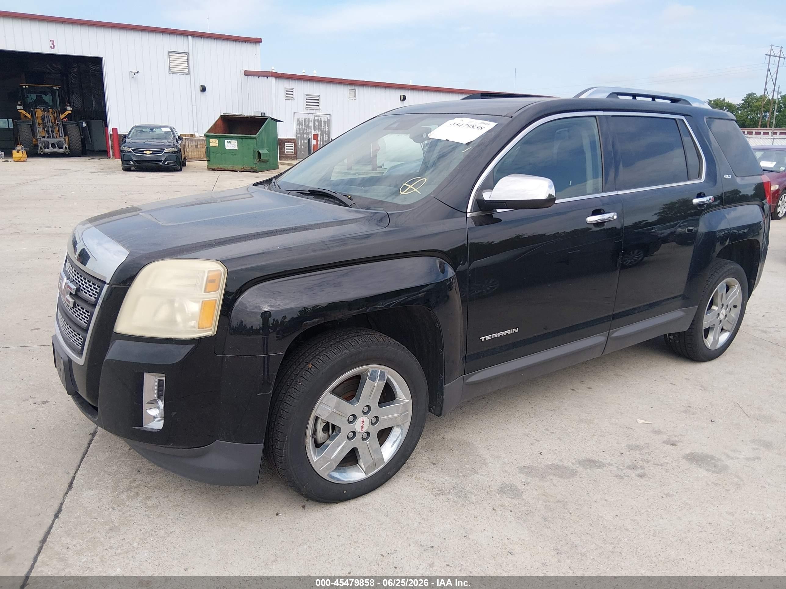 2013 Gmc Terrain Slt-2 Black vin: 2GKFLXE35D6296342