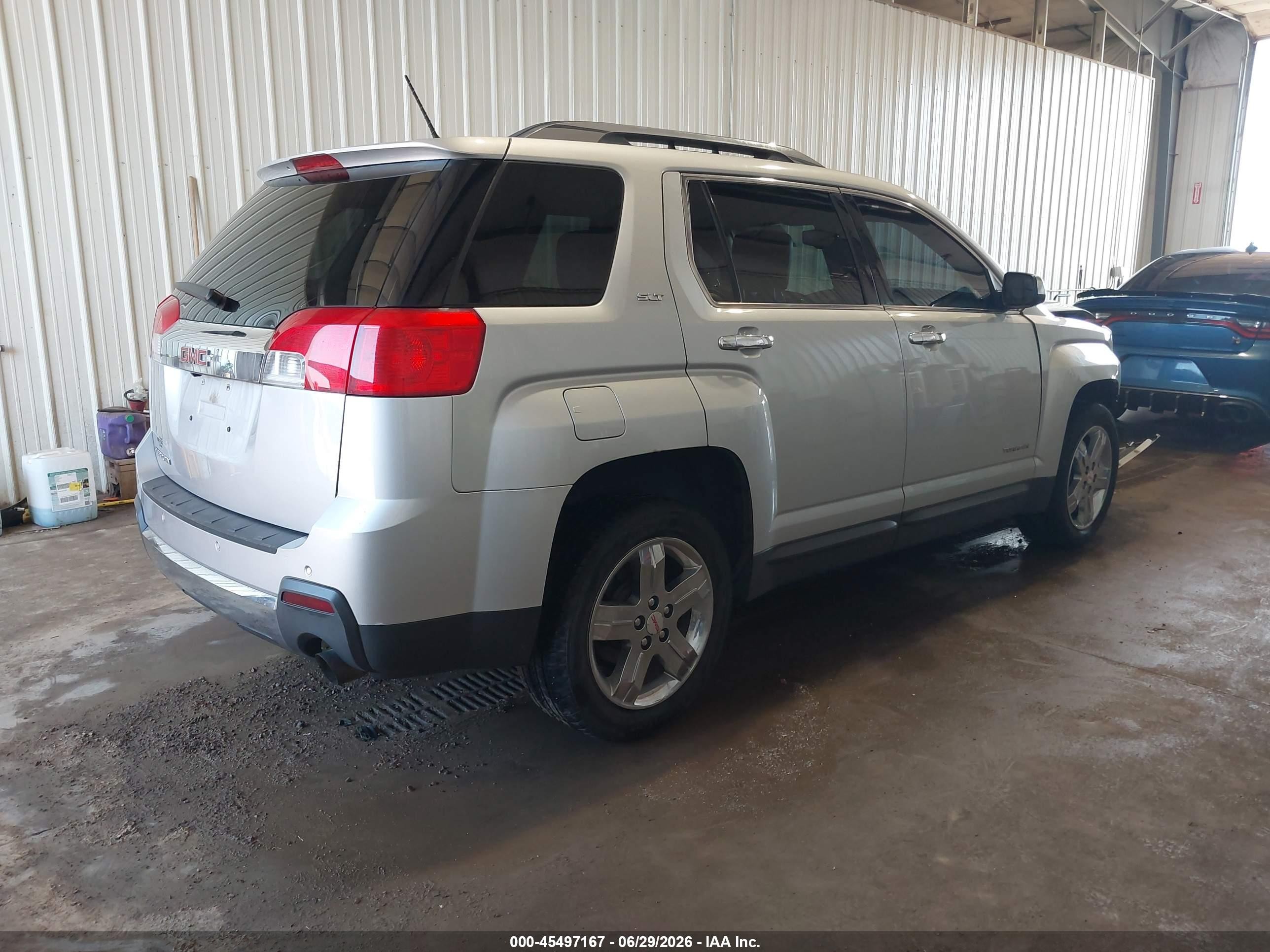 2013 Gmc Terrain Slt-2 Серый vin: 2GKFLXE35D6321921
