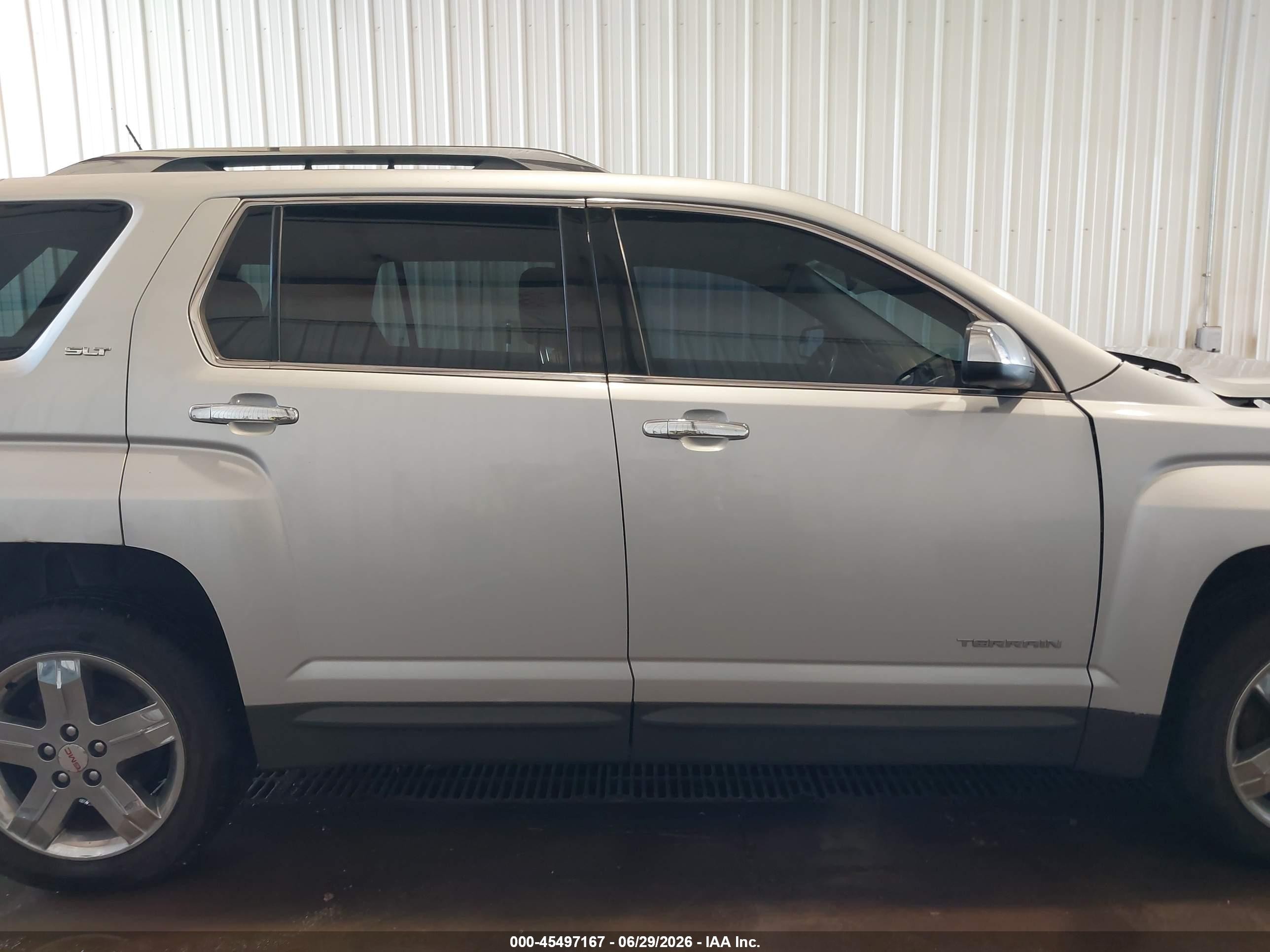 2013 Gmc Terrain Slt-2 Серый vin: 2GKFLXE35D6321921