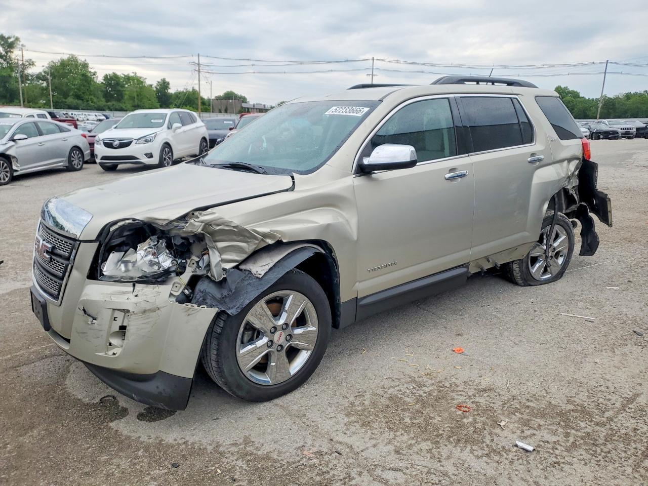 2015 Gmc Terrain Slt Beige vin: 2GKFLXE35F6208389