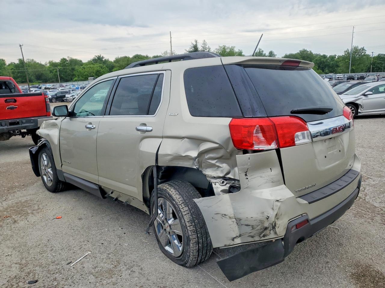 2015 Gmc Terrain Slt Beige vin: 2GKFLXE35F6208389