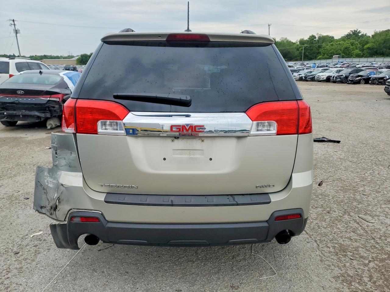 2015 Gmc Terrain Slt Beige vin: 2GKFLXE35F6208389