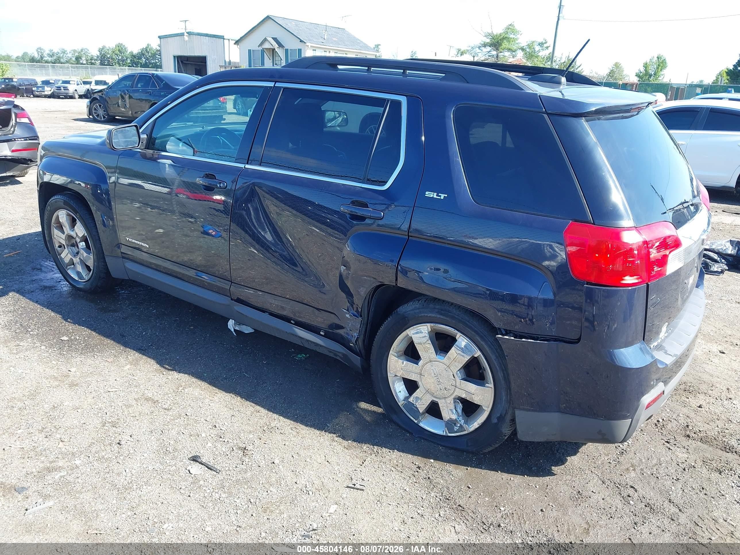 2015 Gmc Terrain Slt-1 Синий vin: 2GKFLXE35F6221403