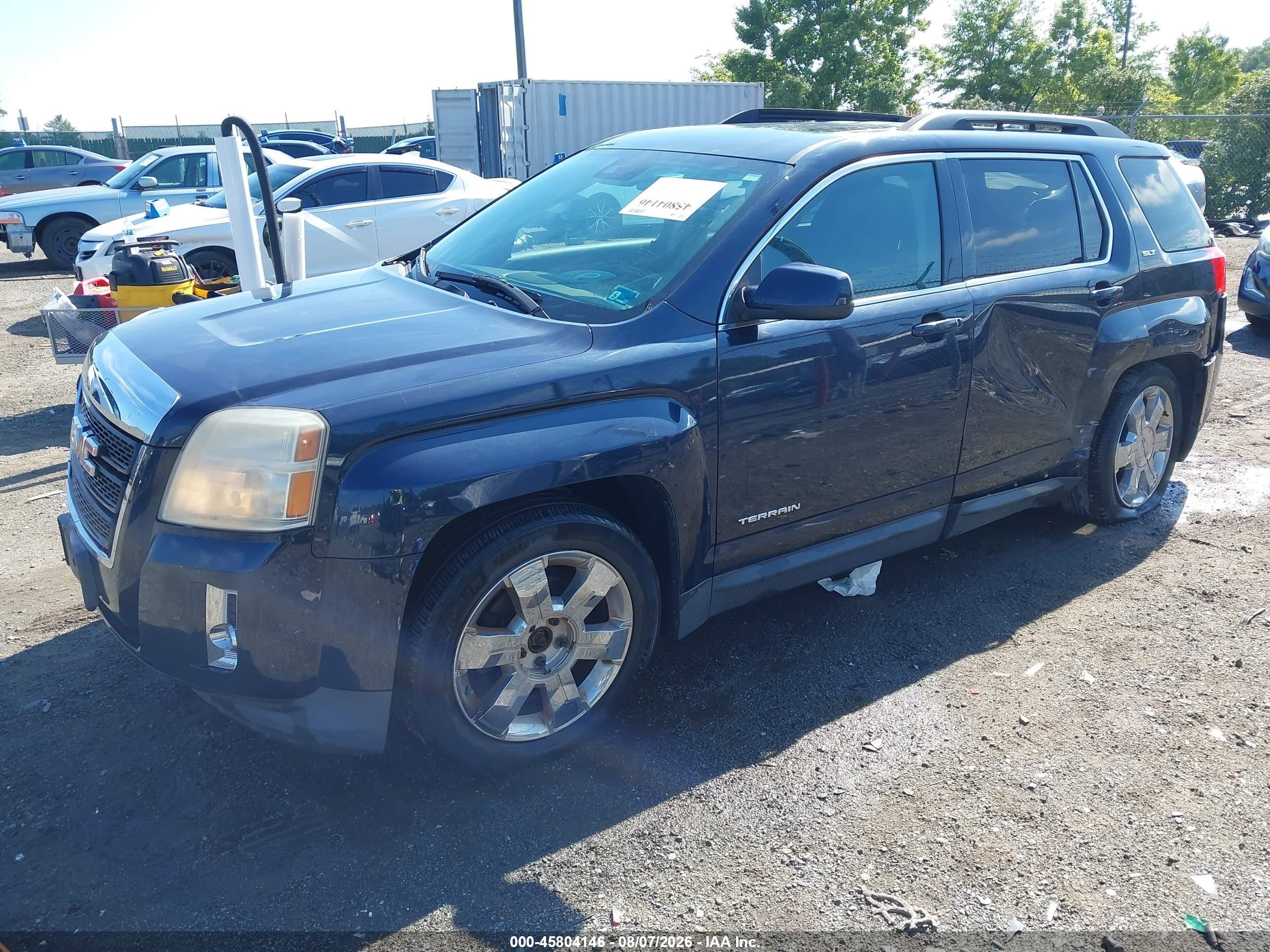 2015 Gmc Terrain Slt-1 Синий vin: 2GKFLXE35F6221403