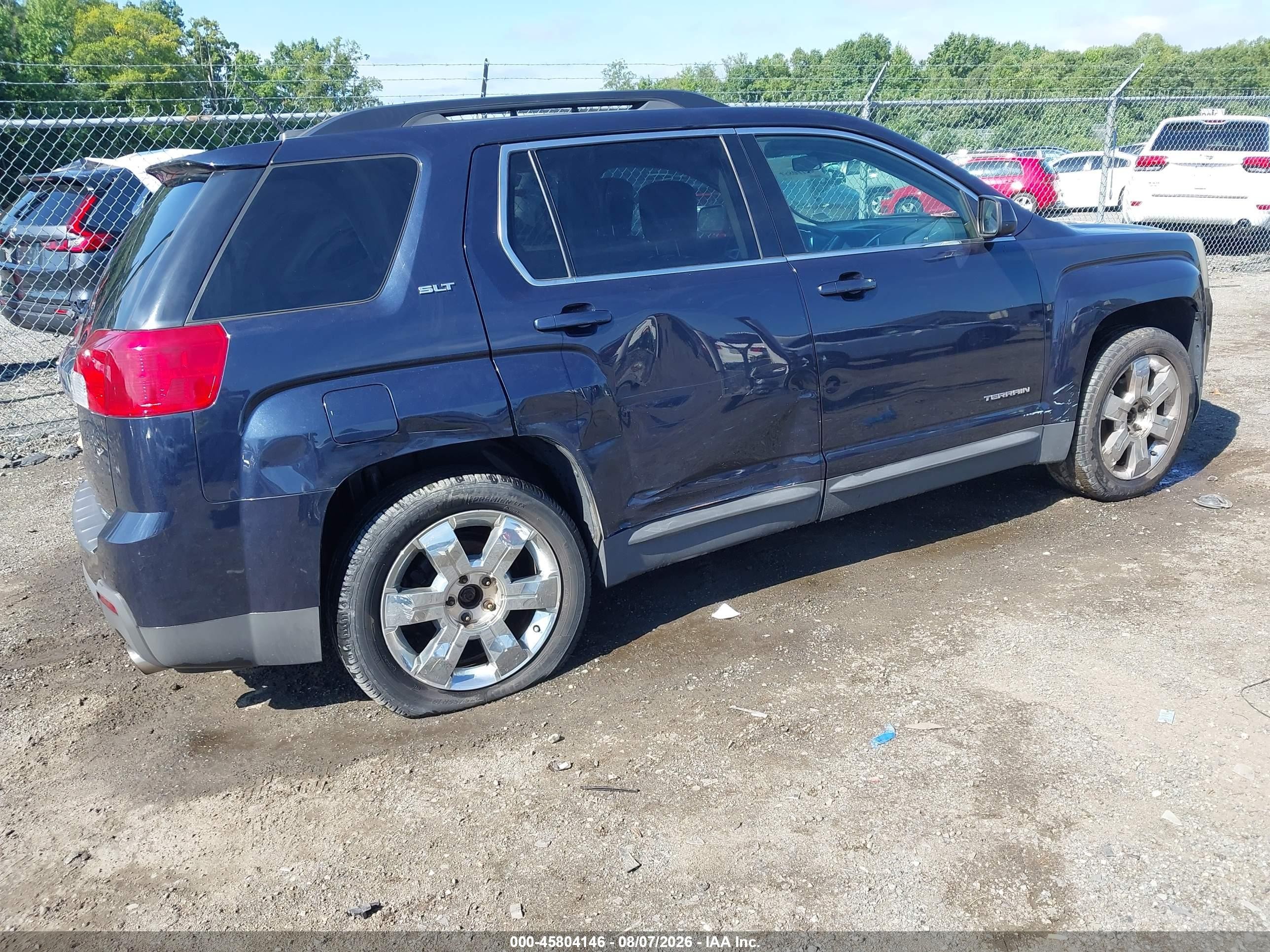 2015 Gmc Terrain Slt-1 Синий vin: 2GKFLXE35F6221403