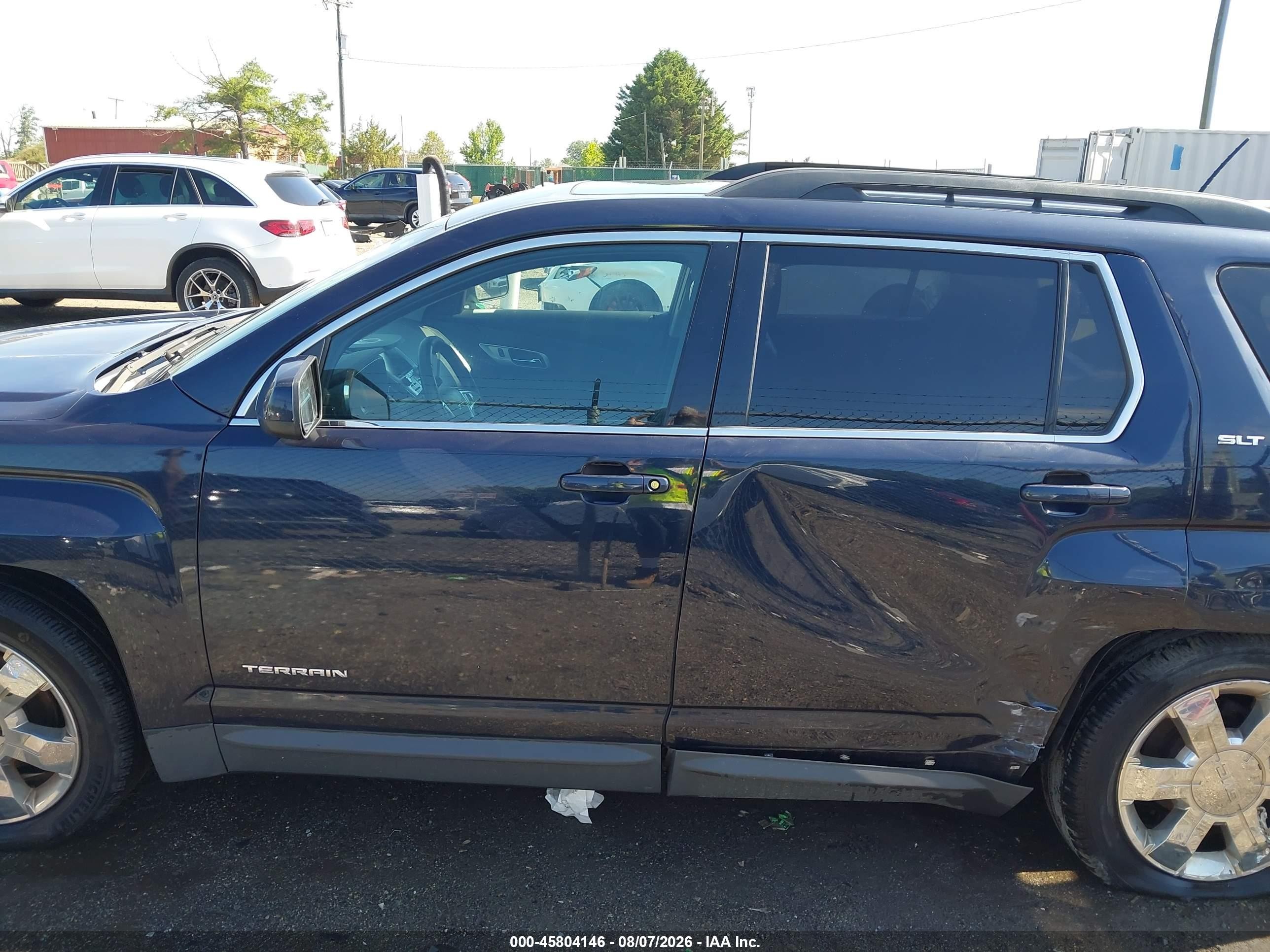 2015 Gmc Terrain Slt-1 Синий vin: 2GKFLXE35F6221403