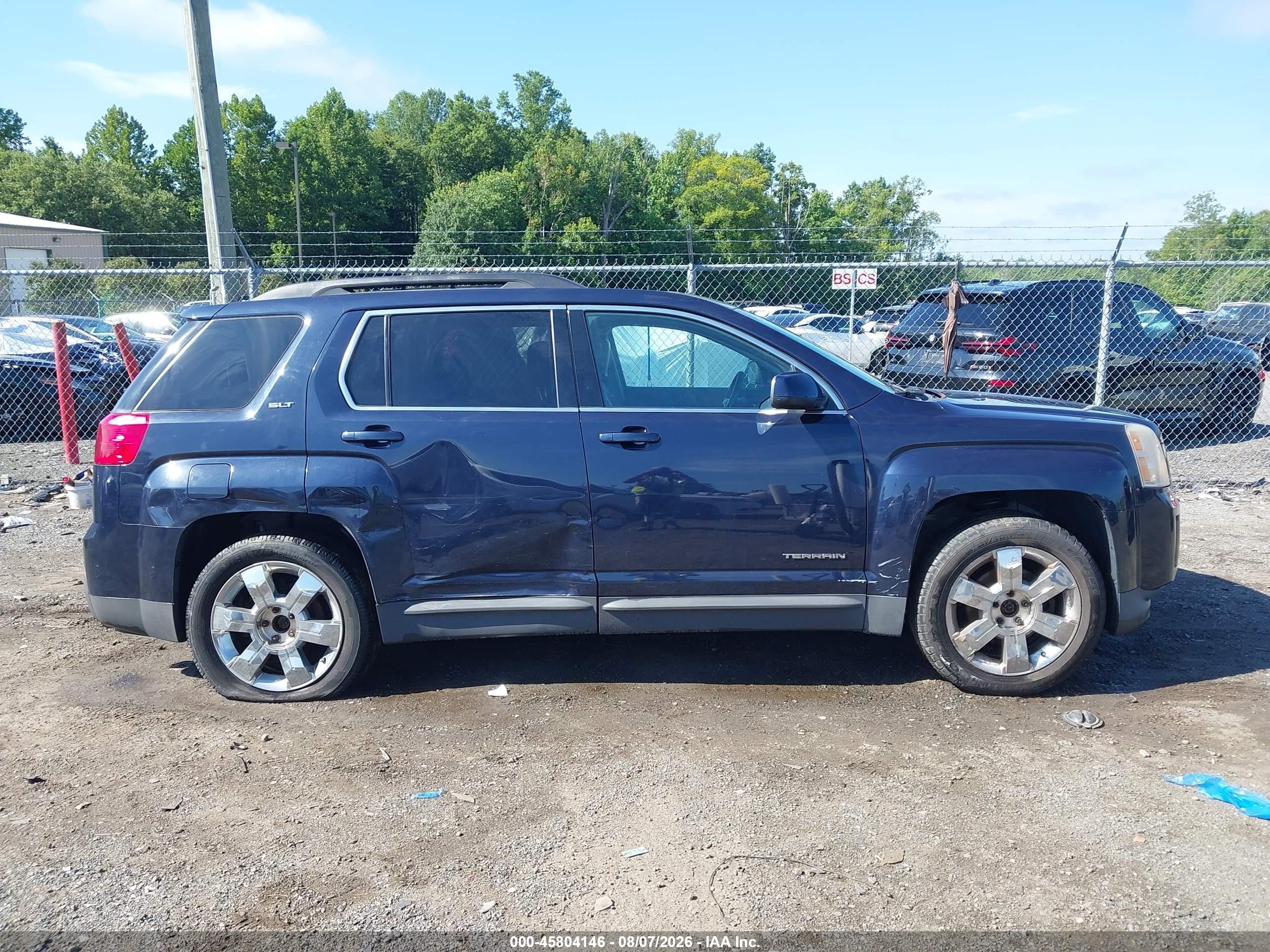2015 Gmc Terrain Slt-1 Синий vin: 2GKFLXE35F6221403