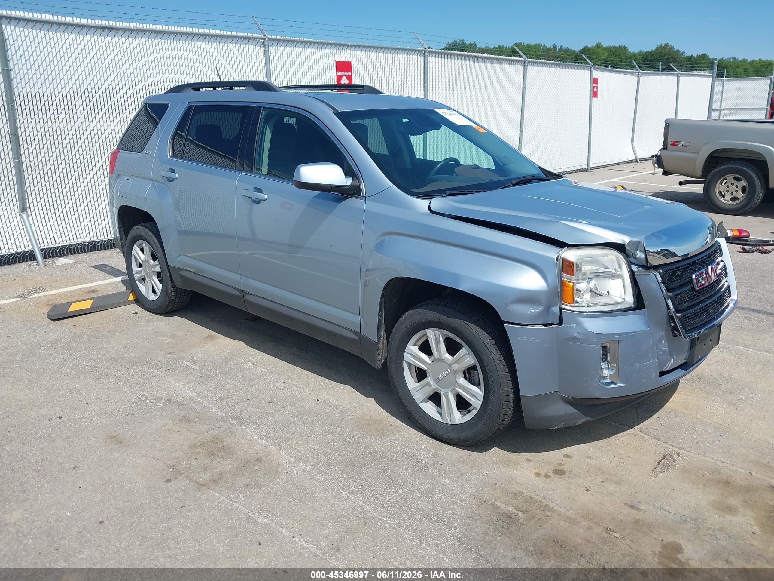 2015 Gmc Terrain Slt-1 Light Blue vin: 2GKFLXE35F6245779