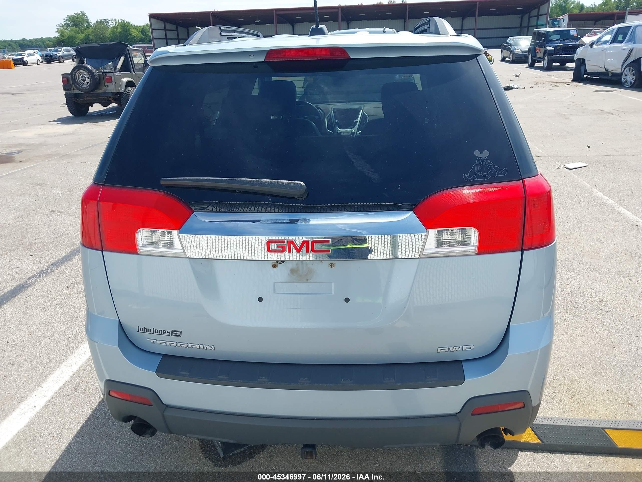 2015 Gmc Terrain Slt-1 Light Blue vin: 2GKFLXE35F6245779