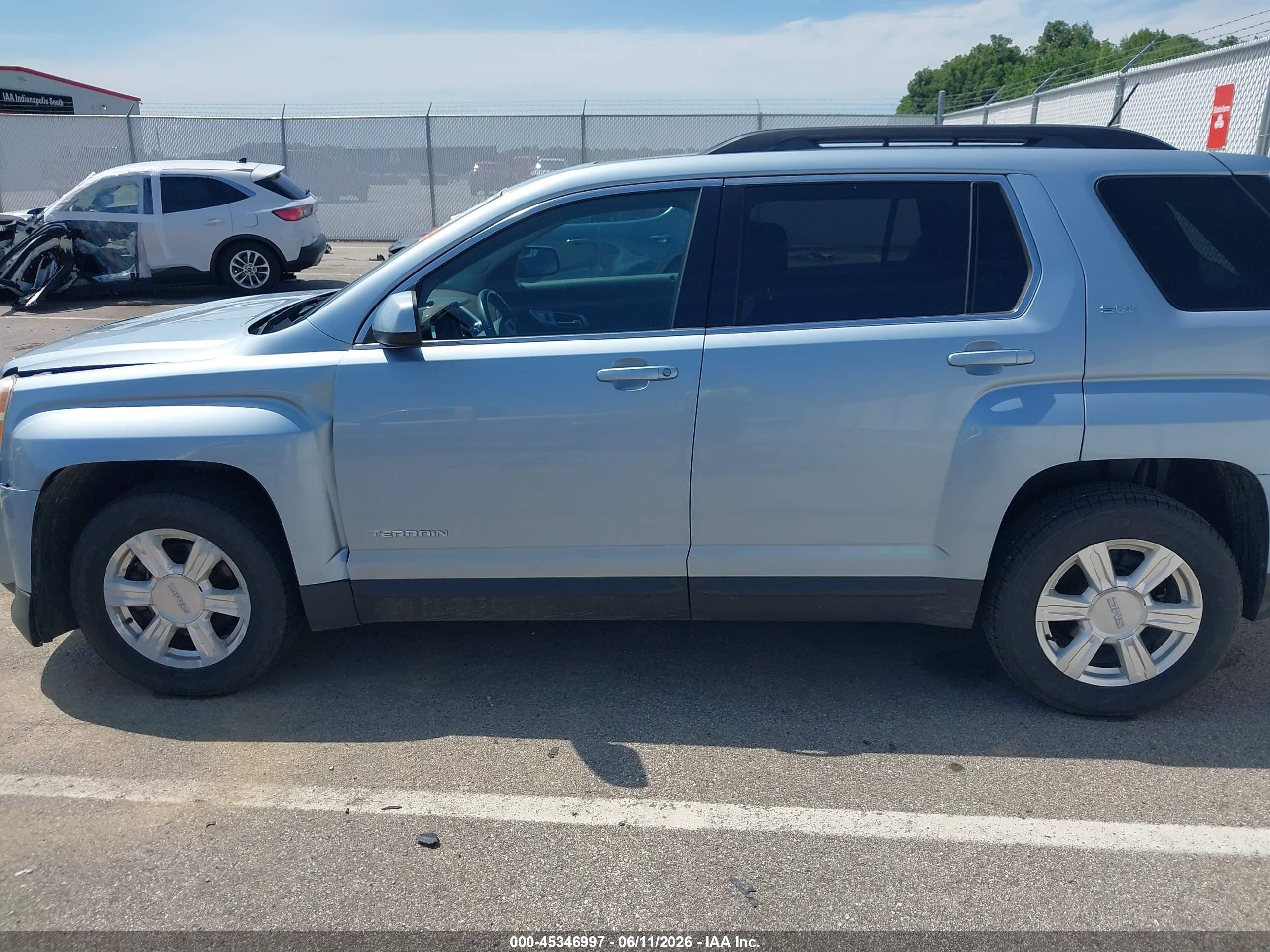 2015 Gmc Terrain Slt-1 Light Blue vin: 2GKFLXE35F6245779
