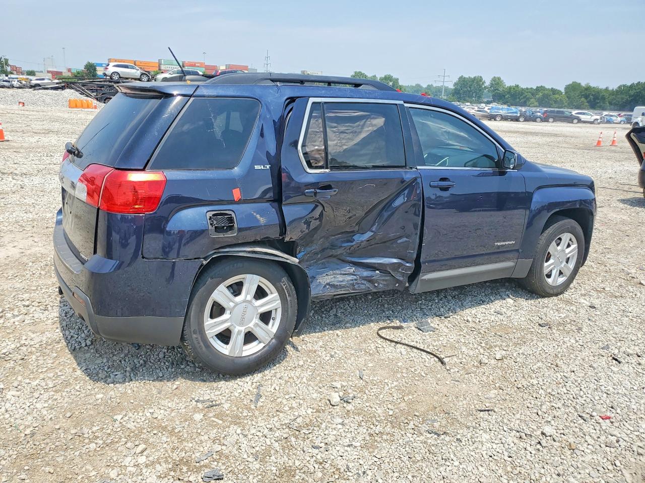 2015 Gmc Terrain Slt Синий vin: 2GKFLXE35F6286574