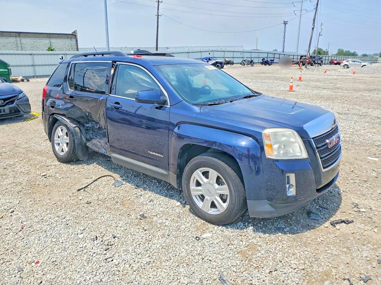 2015 Gmc Terrain Slt Синий vin: 2GKFLXE35F6286574