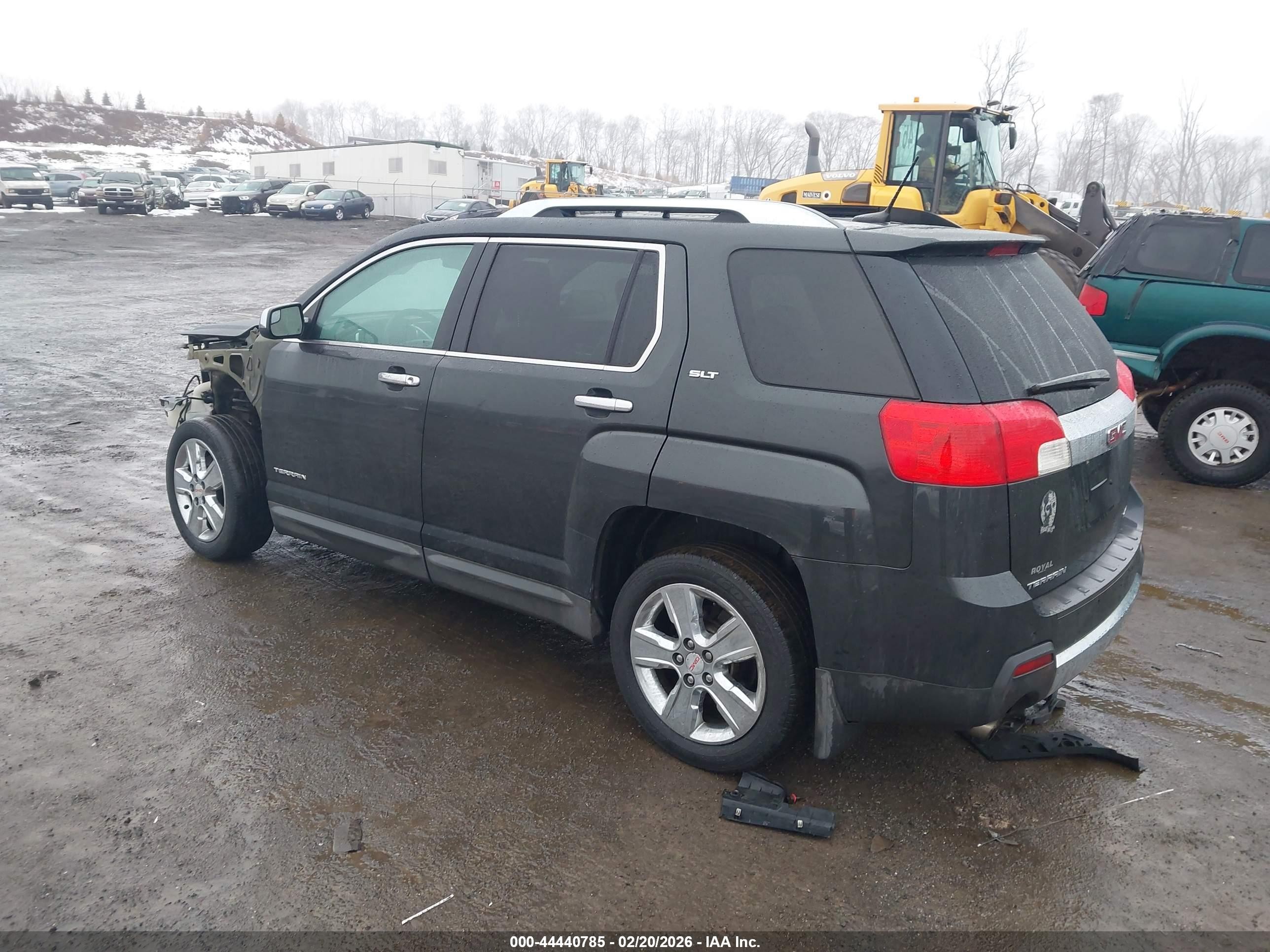 2013 Gmc Terrain Slt-2 Black vin: 2GKFLXE36D6261566