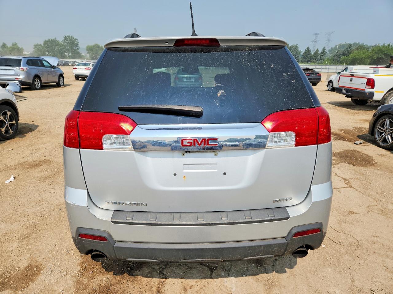 2014 Gmc Terrain Slt Silver vin: 2GKFLXE36E6317605