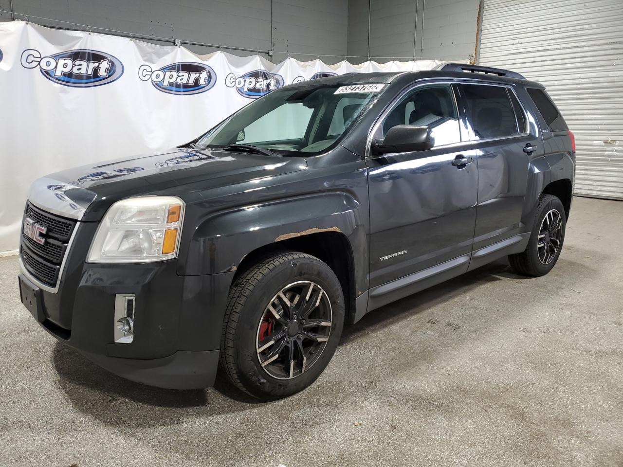 2014 Gmc Terrain Slt Black vin: 2GKFLXE37E6191397 Damage: Left Front Fender, Rust, > 12 Inches