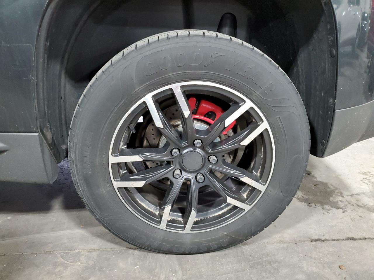 2014 Gmc Terrain Slt Black vin: 2GKFLXE37E6191397 Damage: Left Rear Wheel, Curb Rash, 1 To 2 Inches