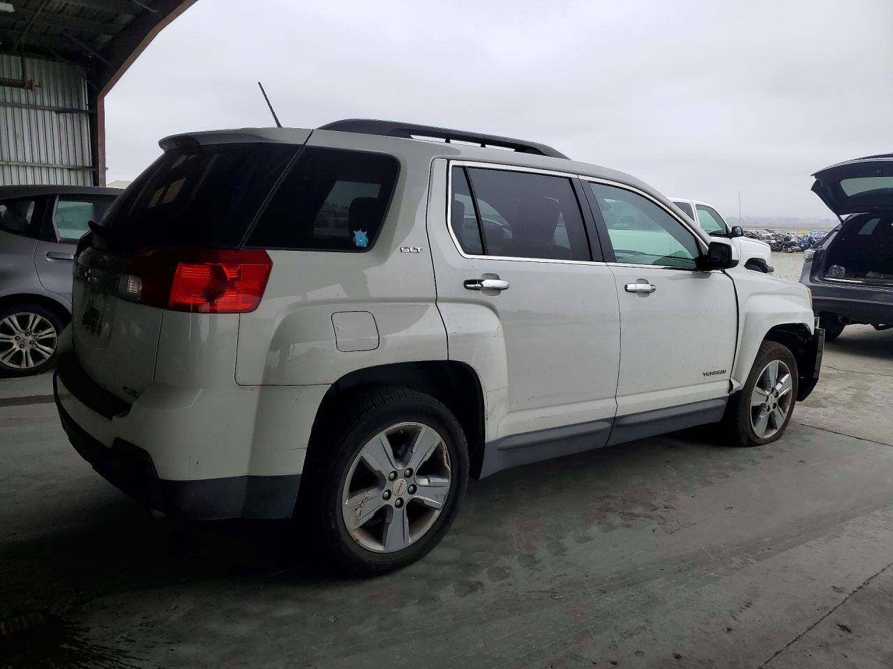 2014 Gmc Terrain Slt Белый vin: 2GKFLXE37E6204987