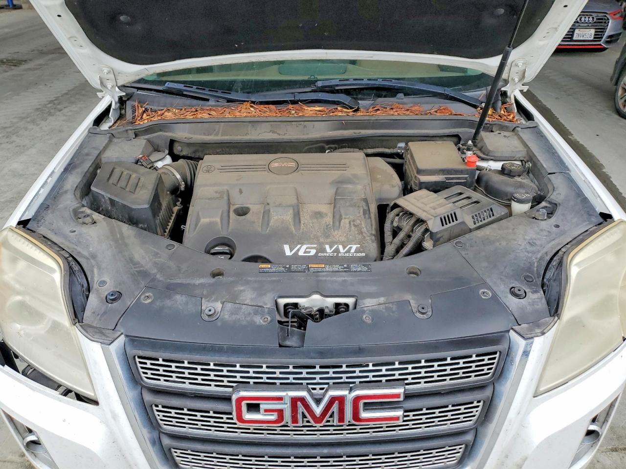 2014 Gmc Terrain Slt Белый vin: 2GKFLXE37E6204987