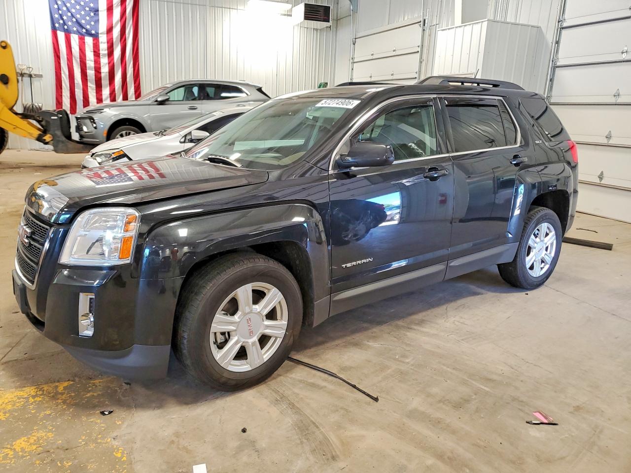 2014 Gmc Terrain Slt Black vin: 2GKFLXE37E6352489