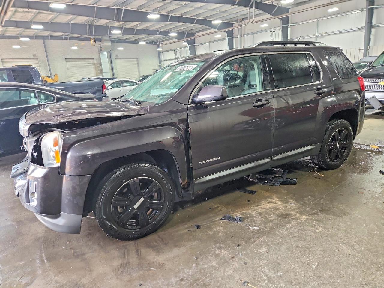 2015 Gmc Terrain Slt Gray vin: 2GKFLXE37F6230765