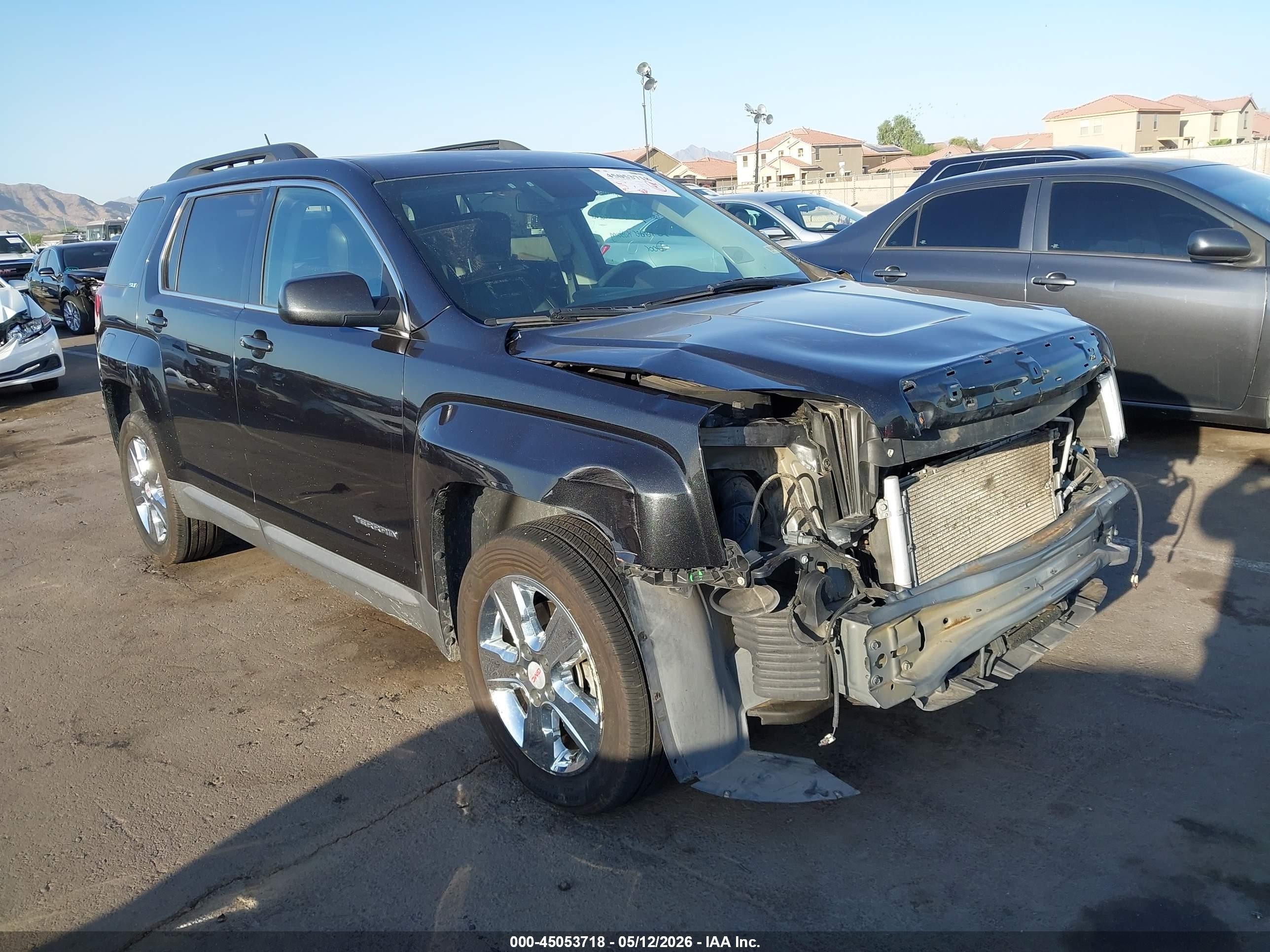 2015 Gmc Terrain Slt-1 Black vin: 2GKFLXE37F6243693