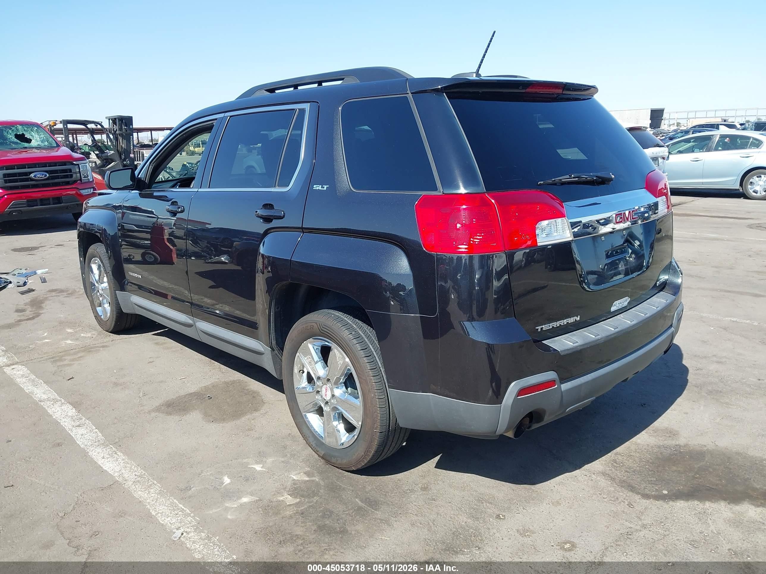 2015 Gmc Terrain Slt-1 Black vin: 2GKFLXE37F6243693