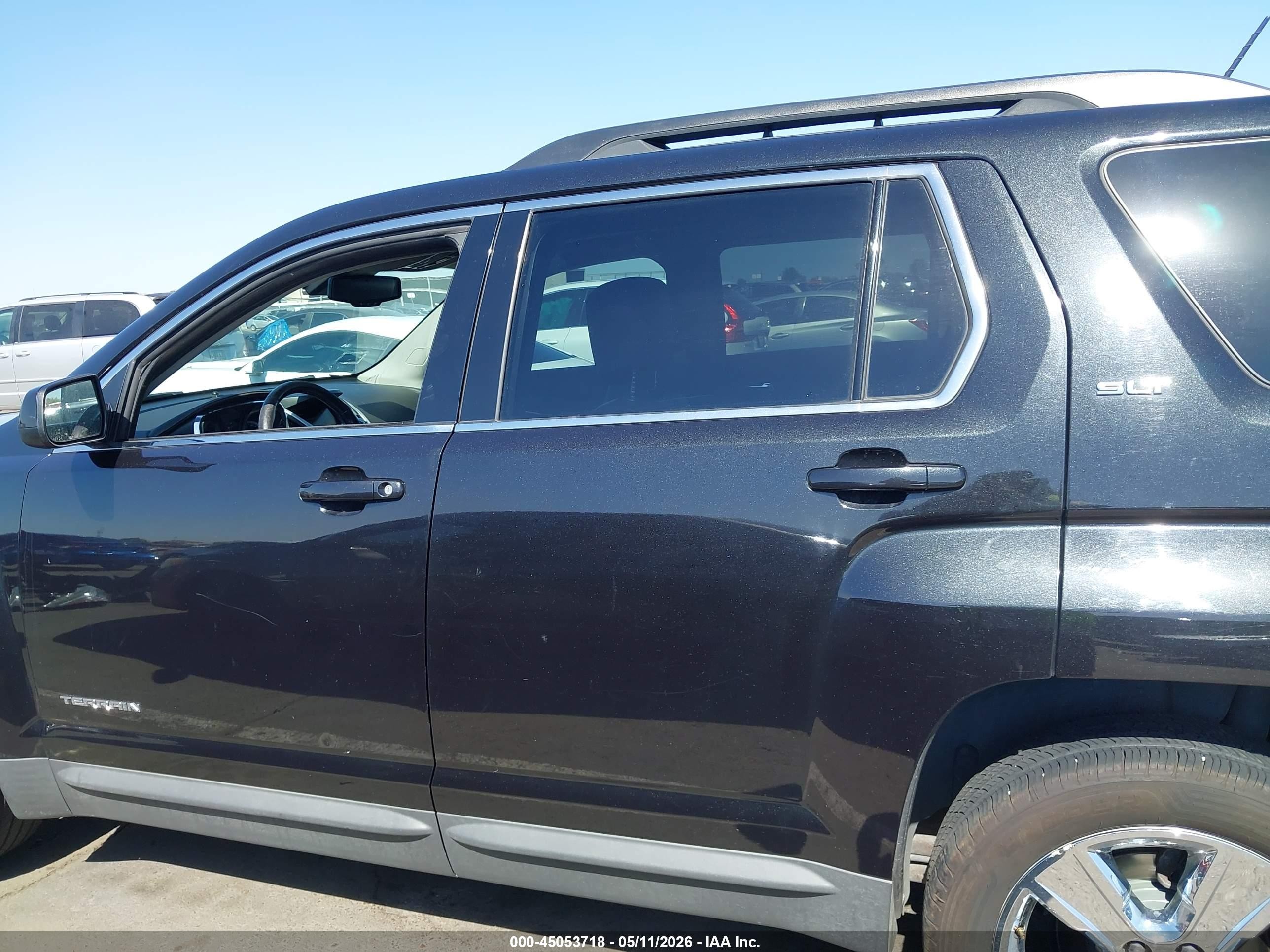 2015 Gmc Terrain Slt-1 Black vin: 2GKFLXE37F6243693