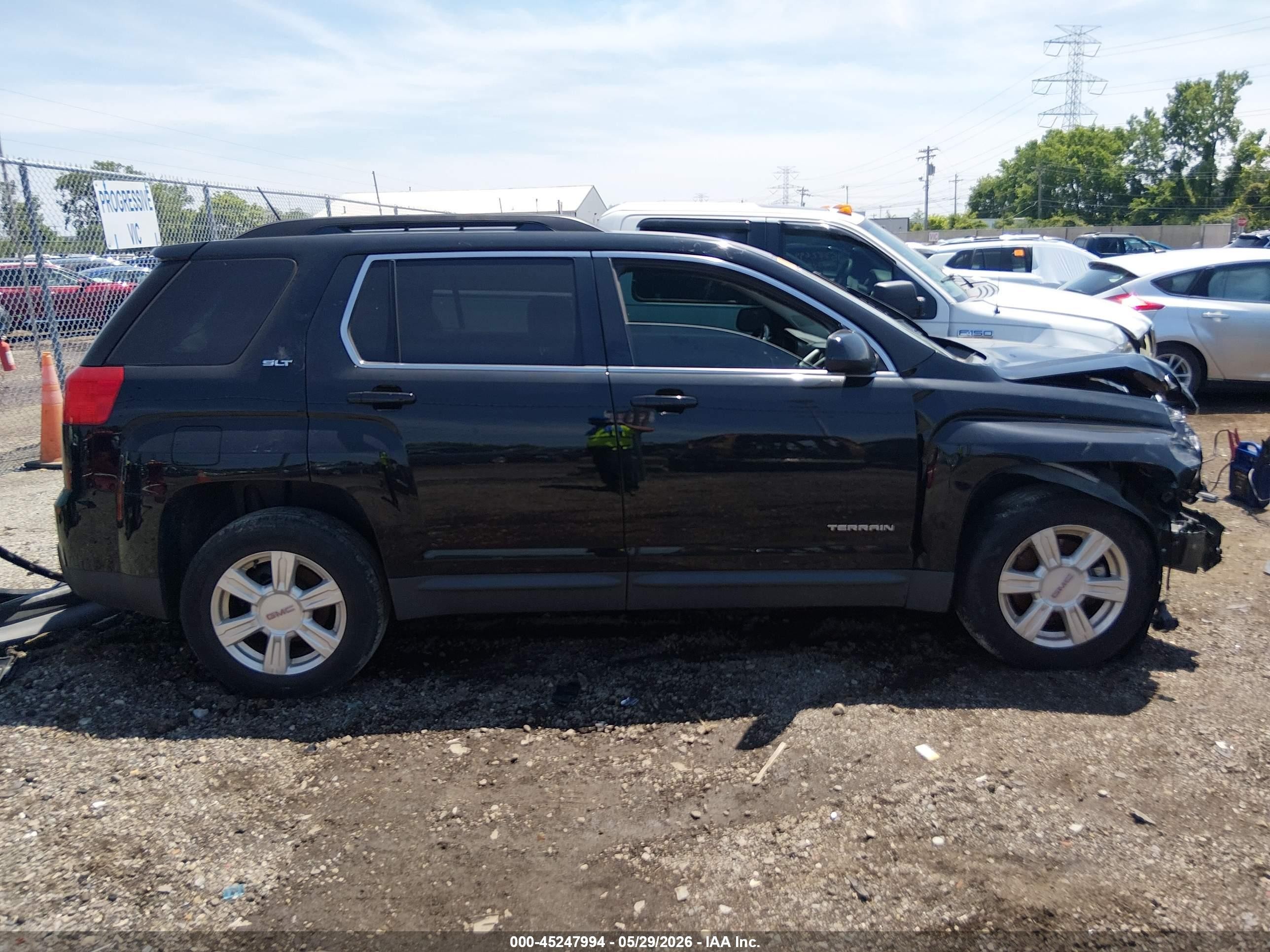2015 Gmc Terrain Slt-1 Black vin: 2GKFLXE37F6330509
