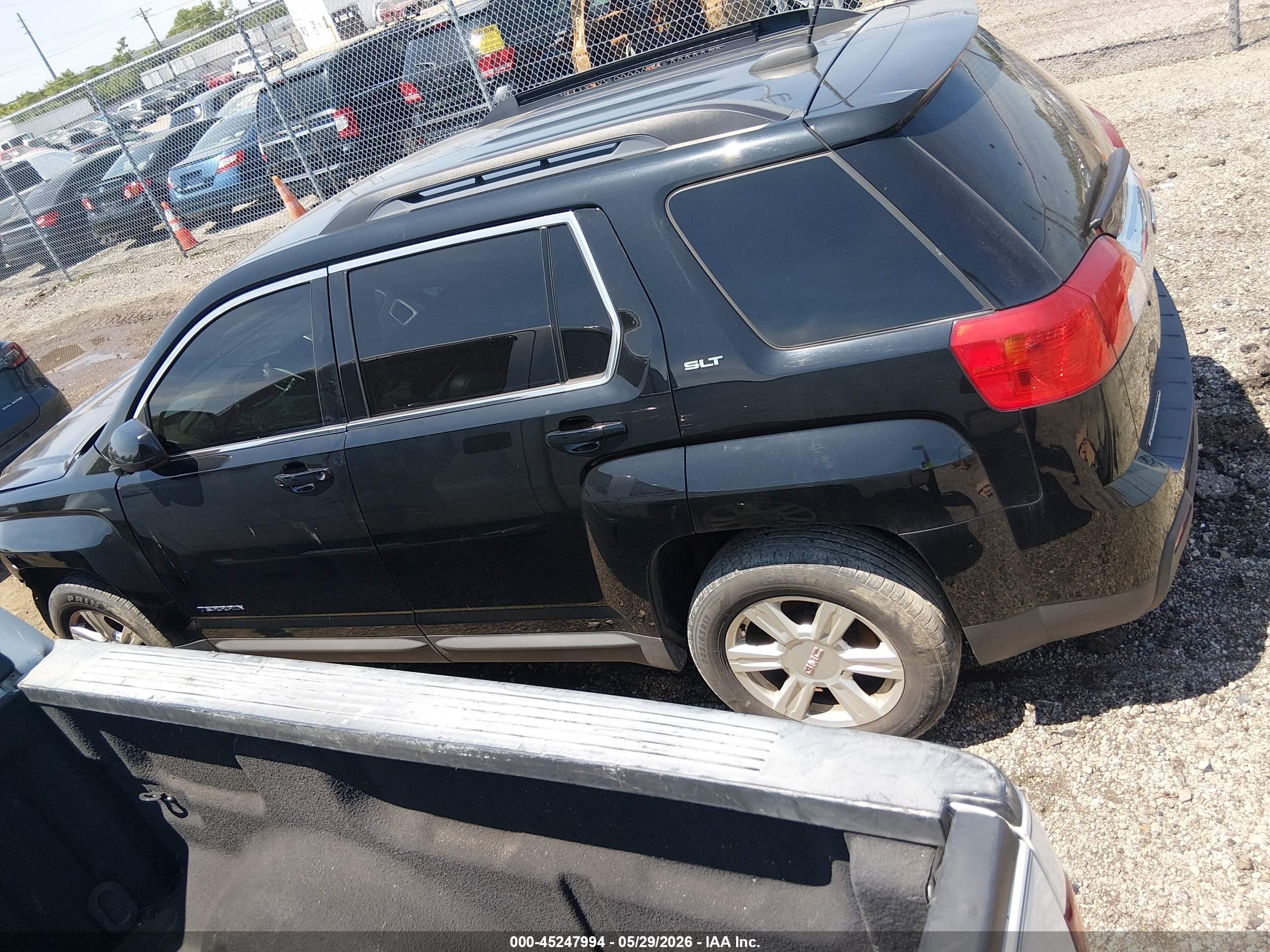 2015 Gmc Terrain Slt-1 Black vin: 2GKFLXE37F6330509