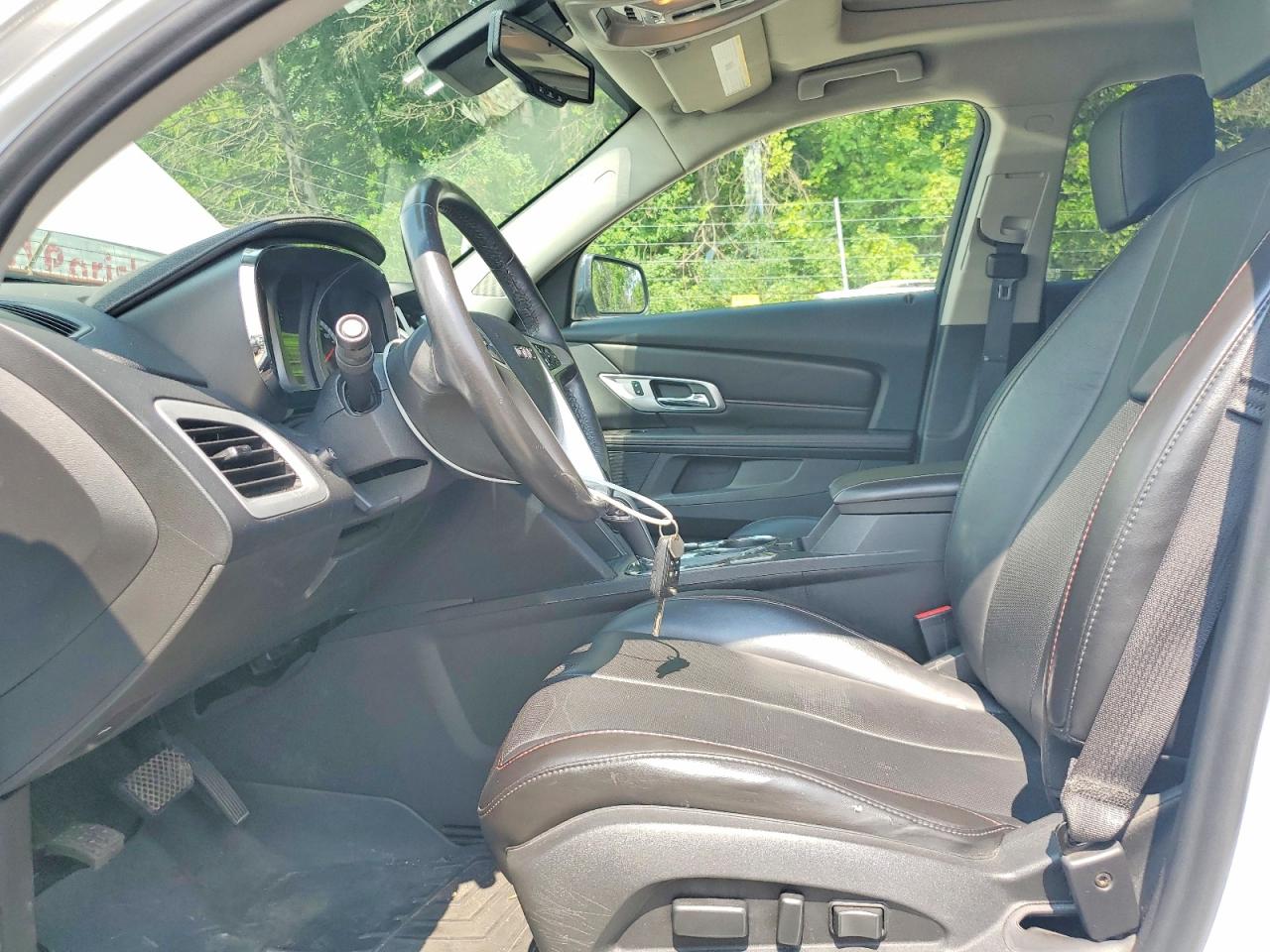 2015 Gmc Terrain Slt White vin: 2GKFLXE37F6363316