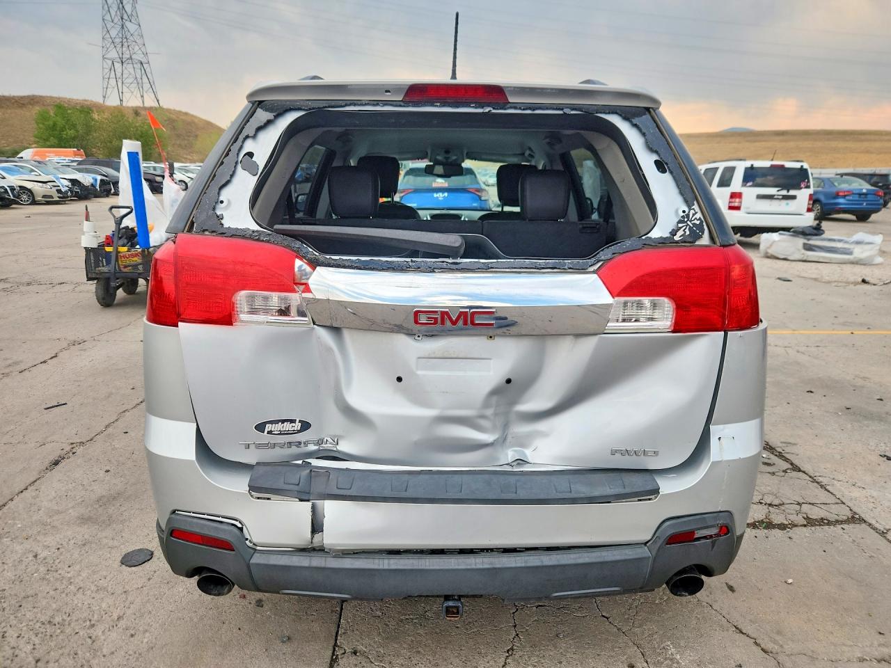 2014 Gmc Terrain Slt Silver vin: 2GKFLXE38E6278886