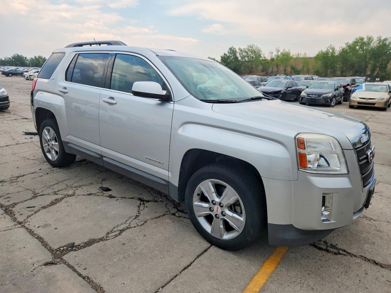 2014 Gmc Terrain Slt Silver vin: 2GKFLXE38E6278886