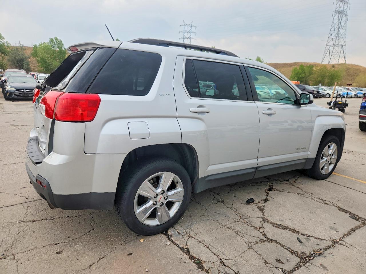 2014 Gmc Terrain Slt Silver vin: 2GKFLXE38E6278886