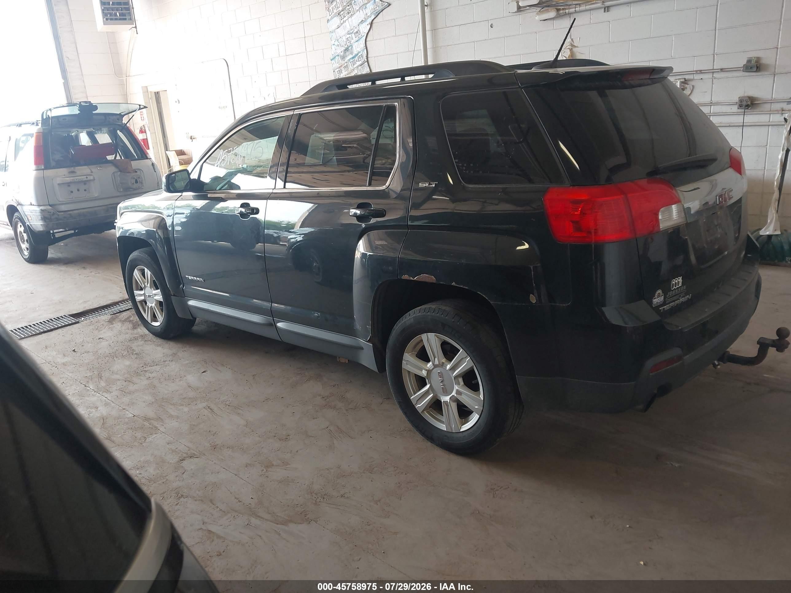 2014 Gmc Terrain Slt-1 Black vin: 2GKFLXE39E6186511