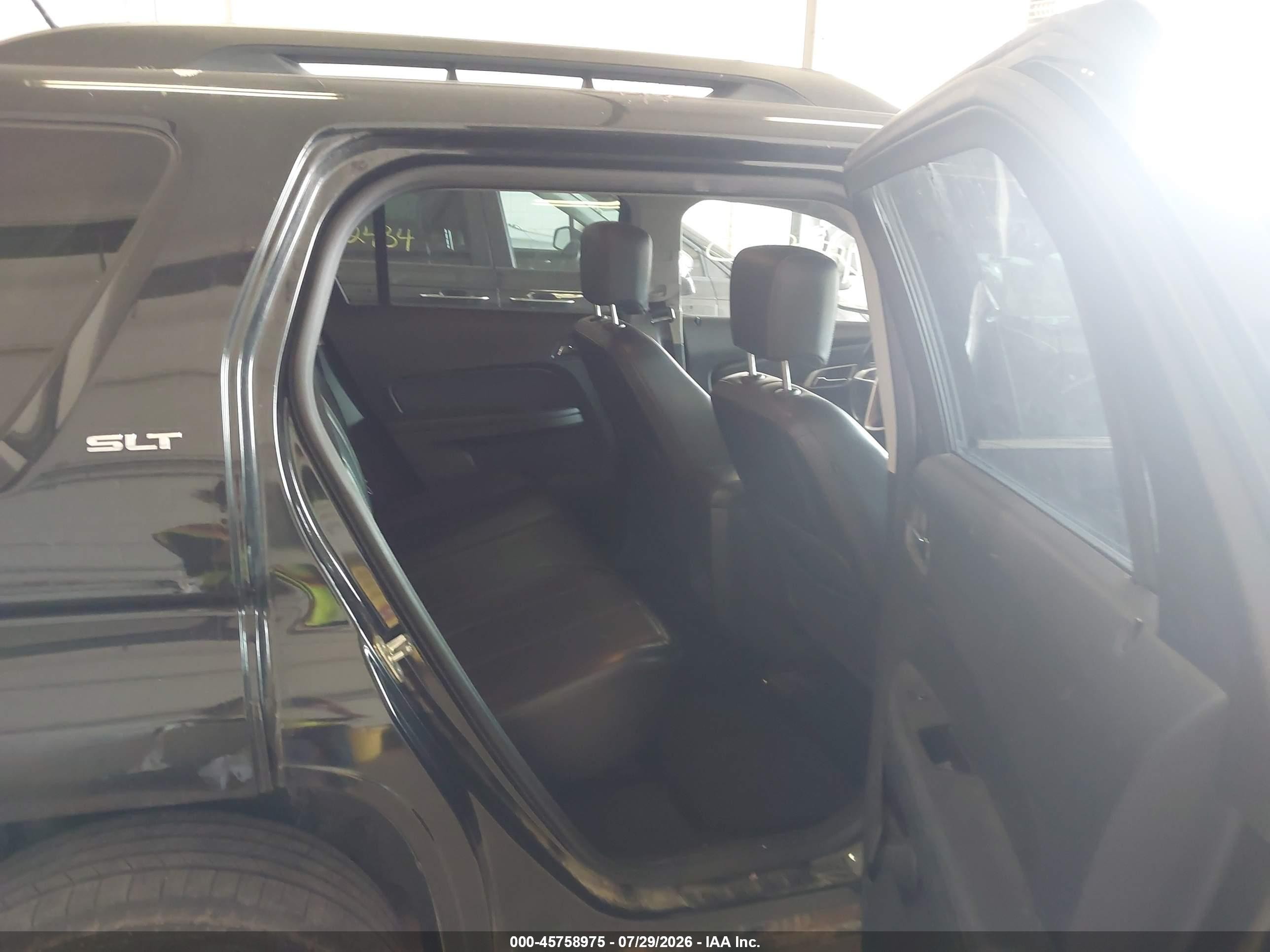 2014 Gmc Terrain Slt-1 Black vin: 2GKFLXE39E6186511