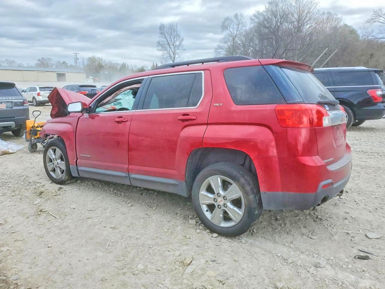 2015 Gmc Terrain Slt Red vin: 2GKFLXE39F6180578