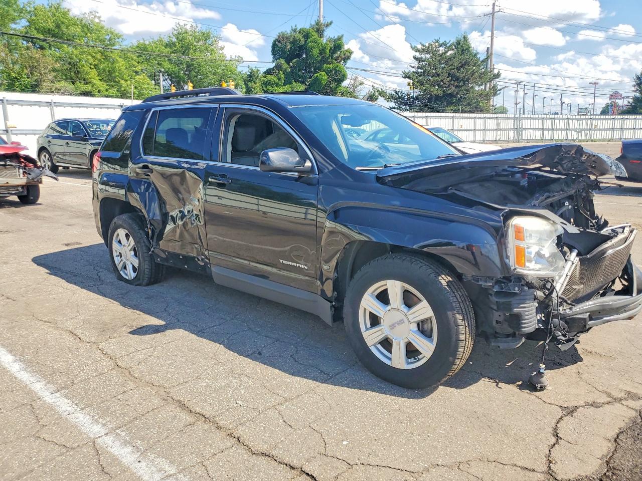 2015 Gmc Terrain Slt Black vin: 2GKFLXE39F6409986