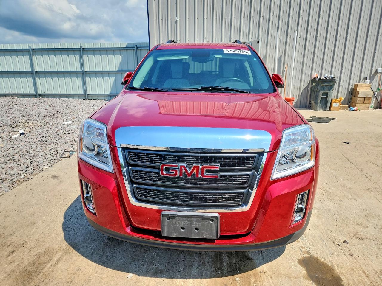 2014 Gmc Terrain Slt Red vin: 2GKFLXE3XE6117360