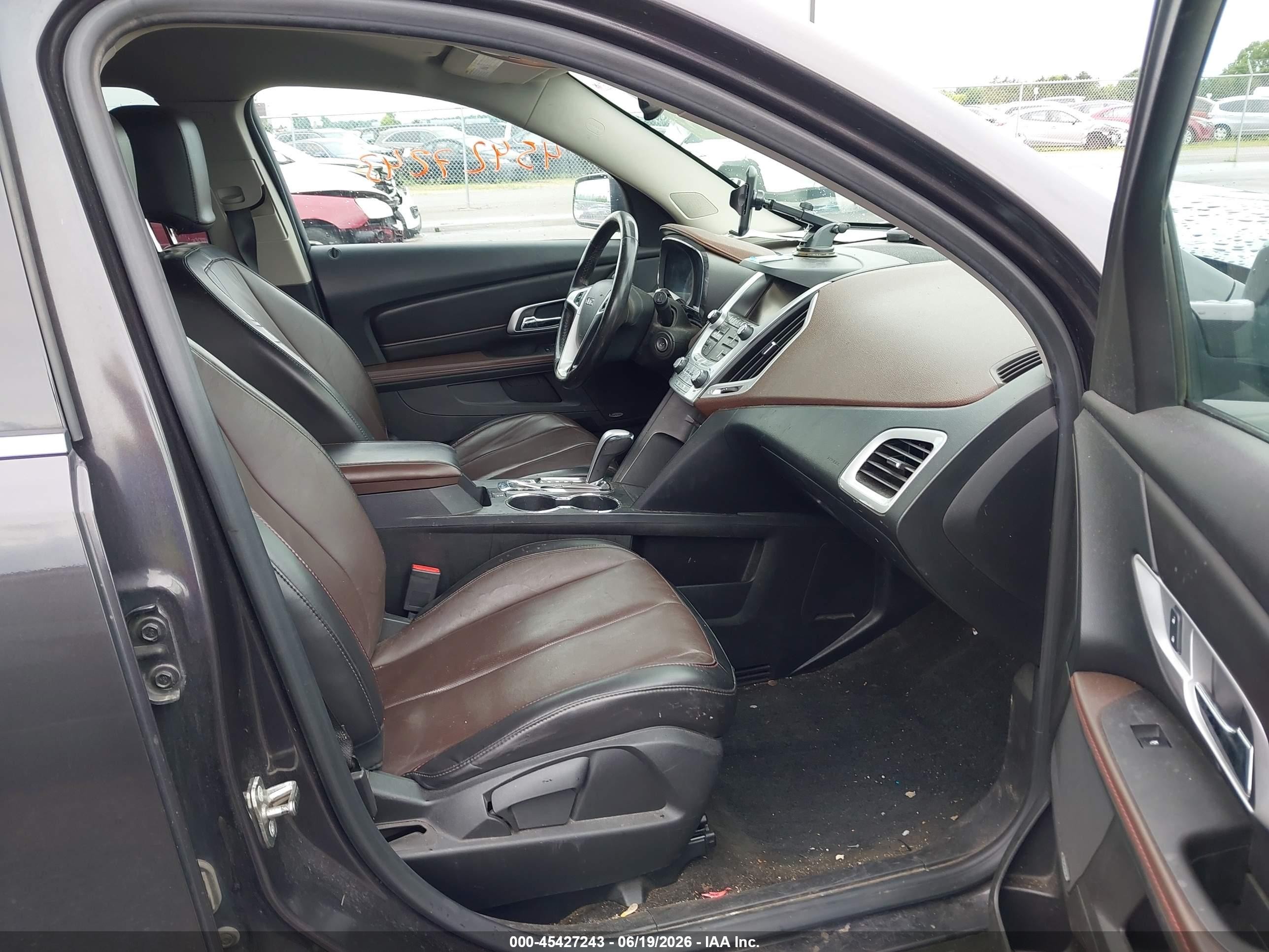 2015 Gmc Terrain Slt-1 Gray vin: 2GKFLXE3XF6248919