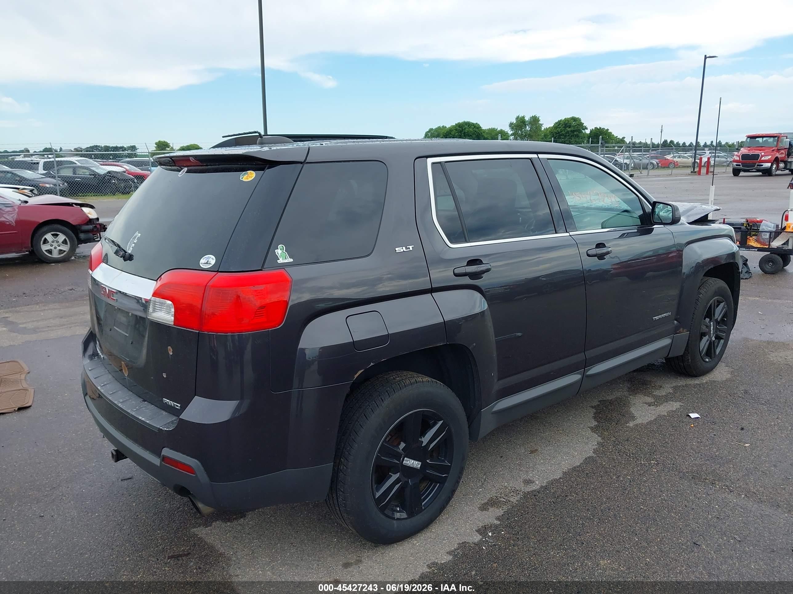 2015 Gmc Terrain Slt-1 Gray vin: 2GKFLXE3XF6248919