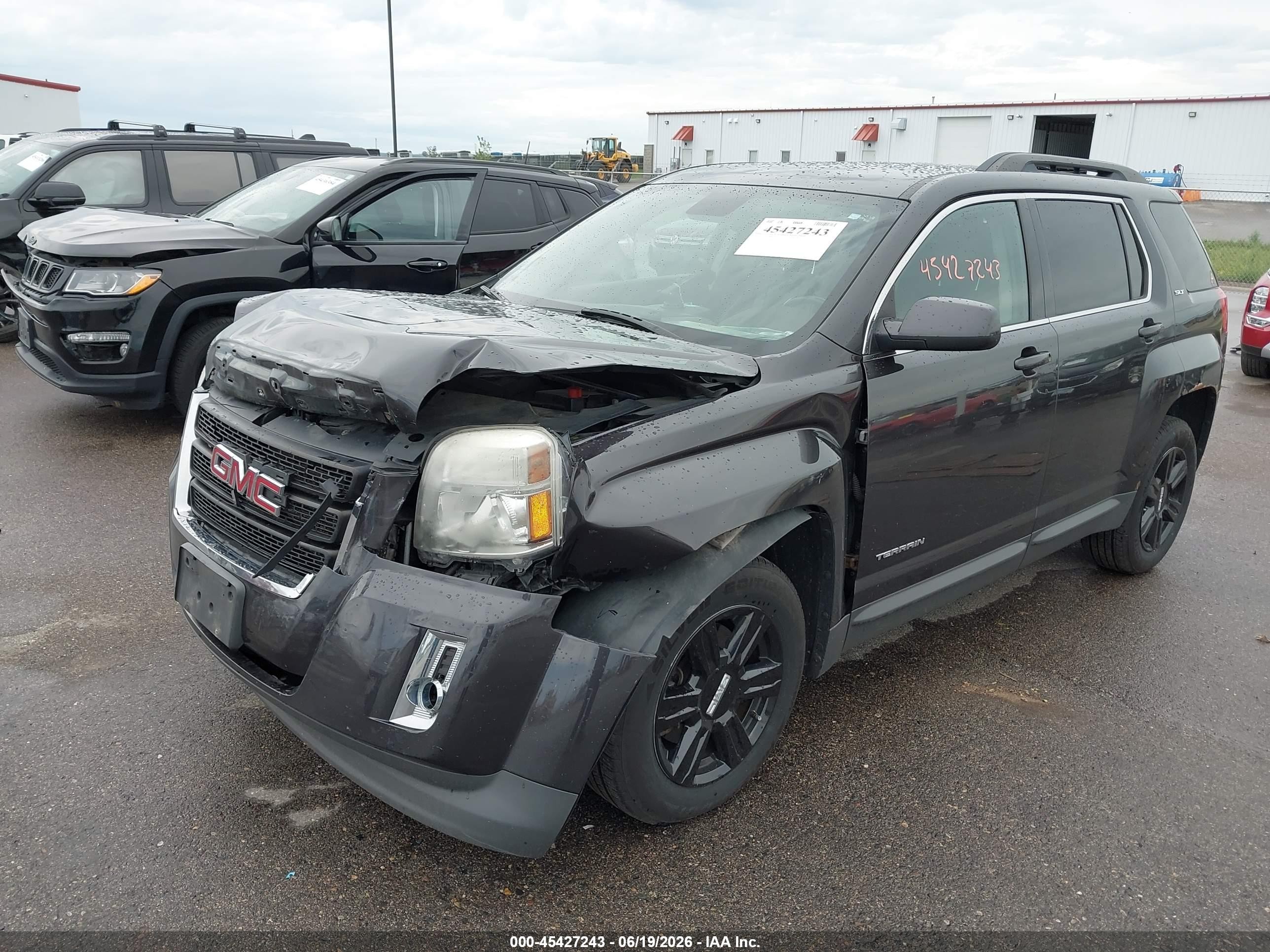2015 Gmc Terrain Slt-1 Gray vin: 2GKFLXE3XF6248919