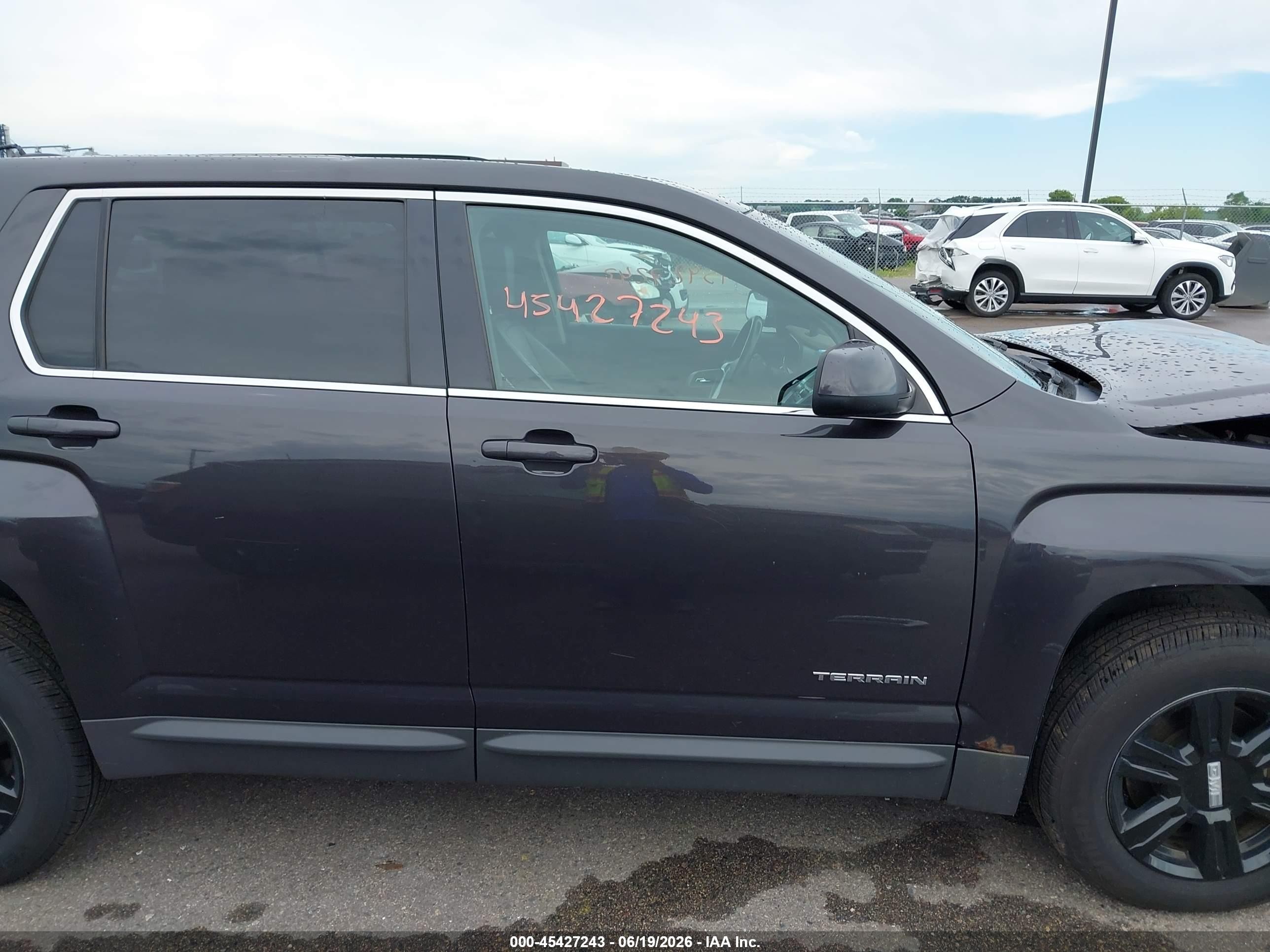 2015 Gmc Terrain Slt-1 Gray vin: 2GKFLXE3XF6248919