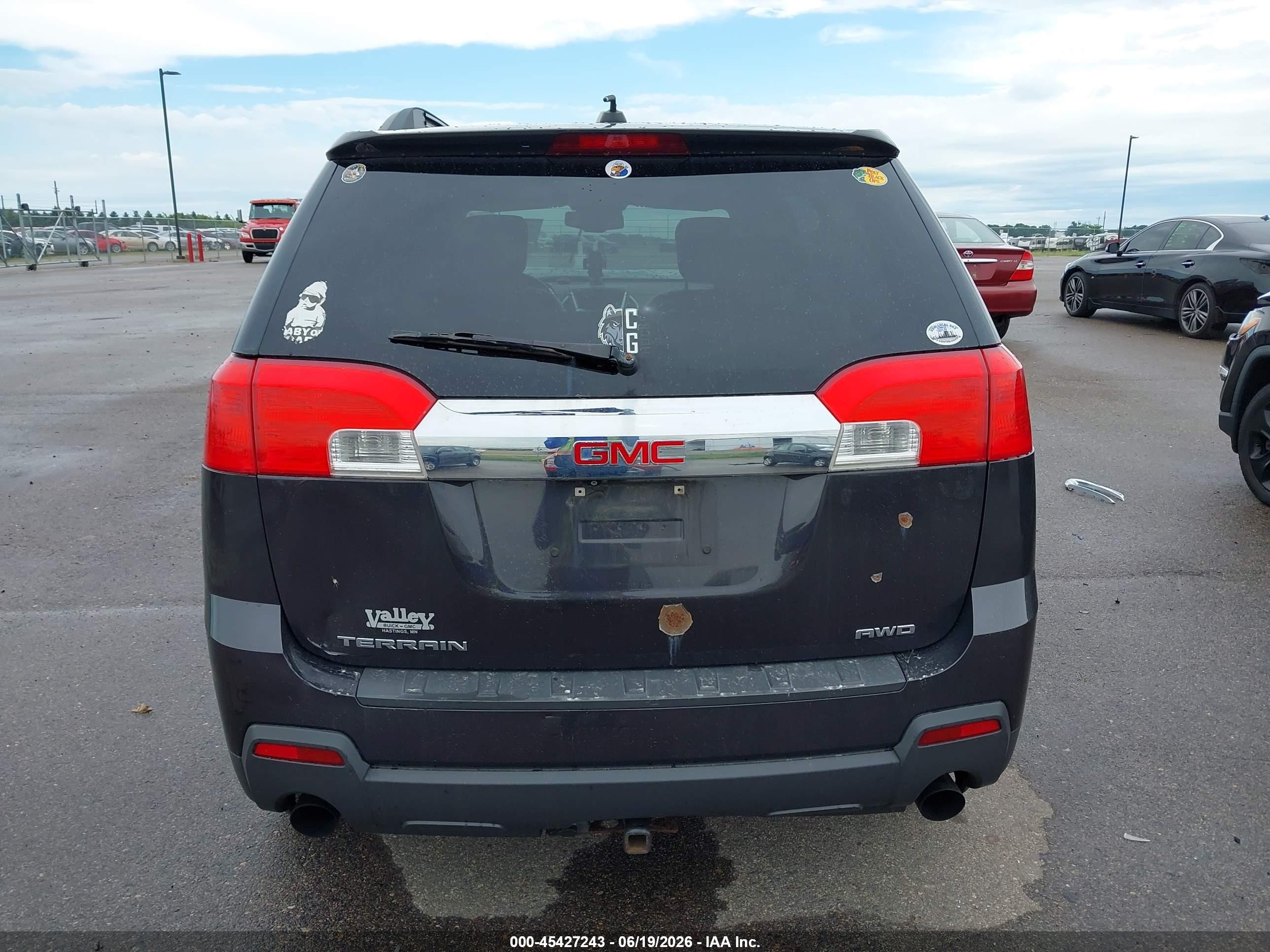 2015 Gmc Terrain Slt-1 Gray vin: 2GKFLXE3XF6248919