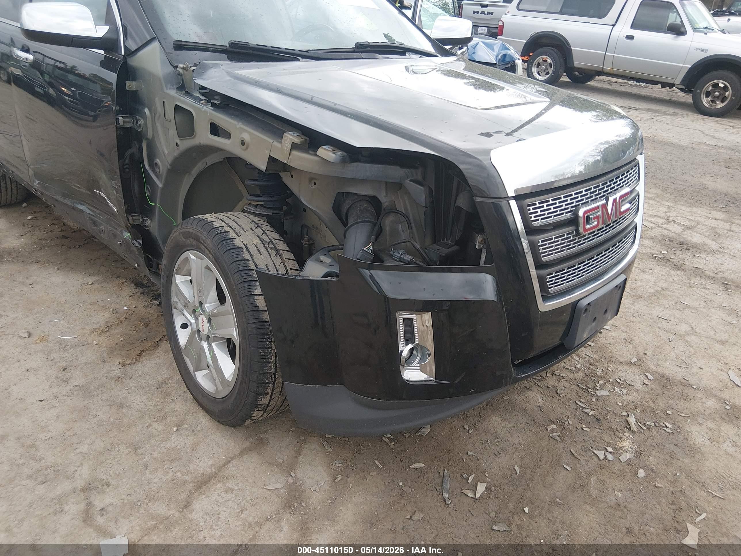 2015 Gmc Terrain Slt-1 Black vin: 2GKFLXE3XF6326857