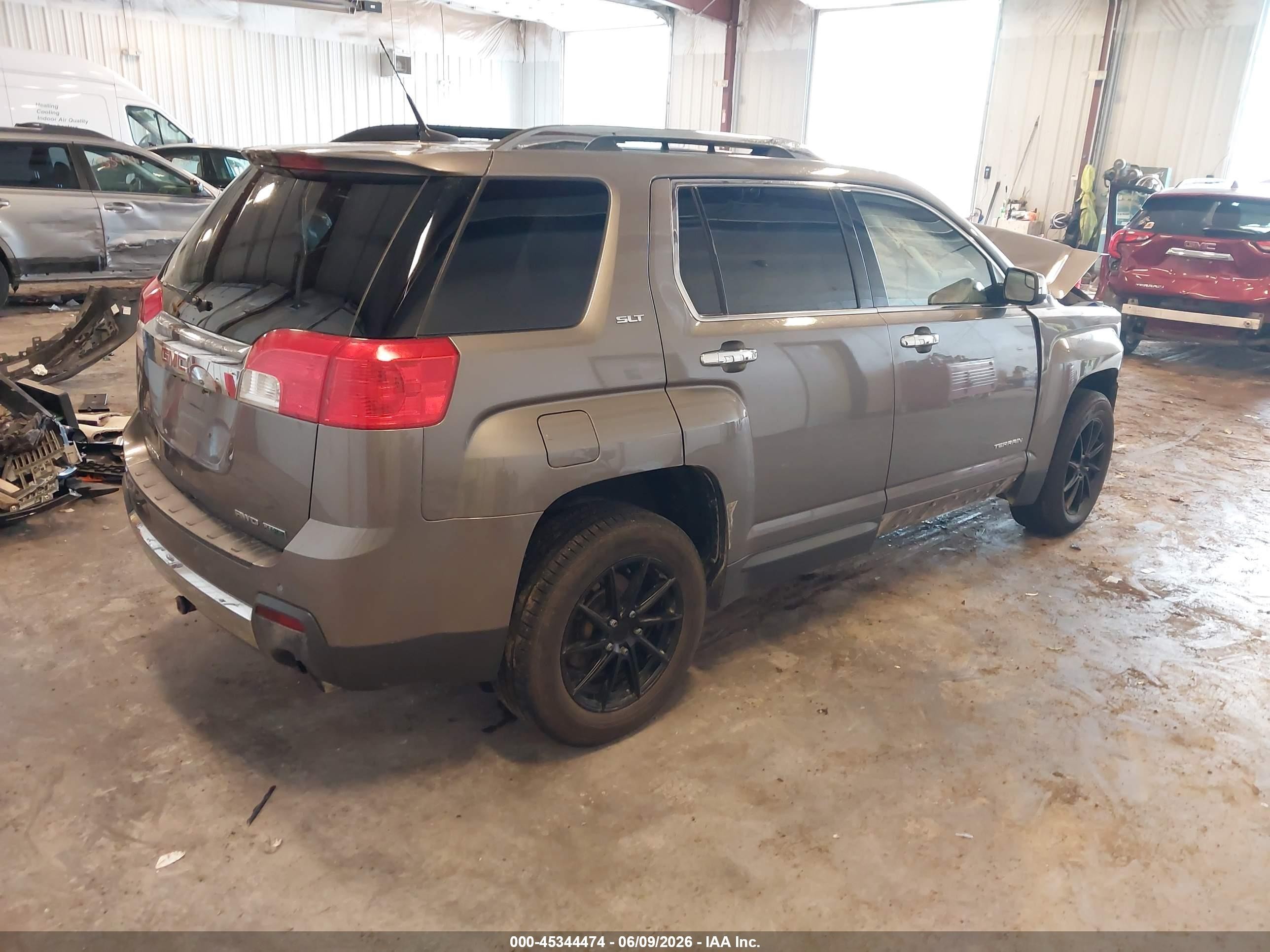 2012 Gmc Terrain Slt-2 Gray vin: 2GKFLXE50C6192499