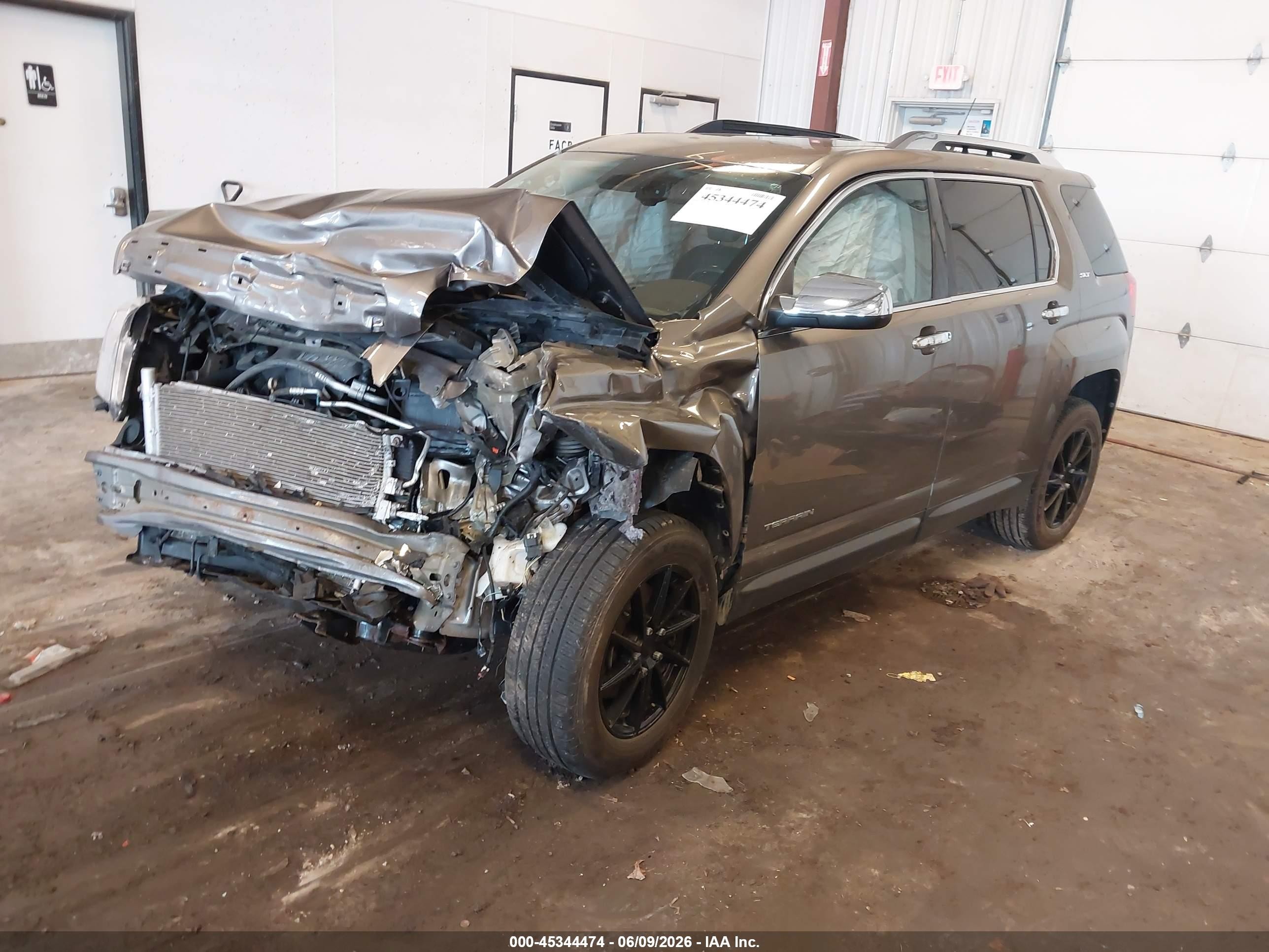 2012 Gmc Terrain Slt-2 Gray vin: 2GKFLXE50C6192499