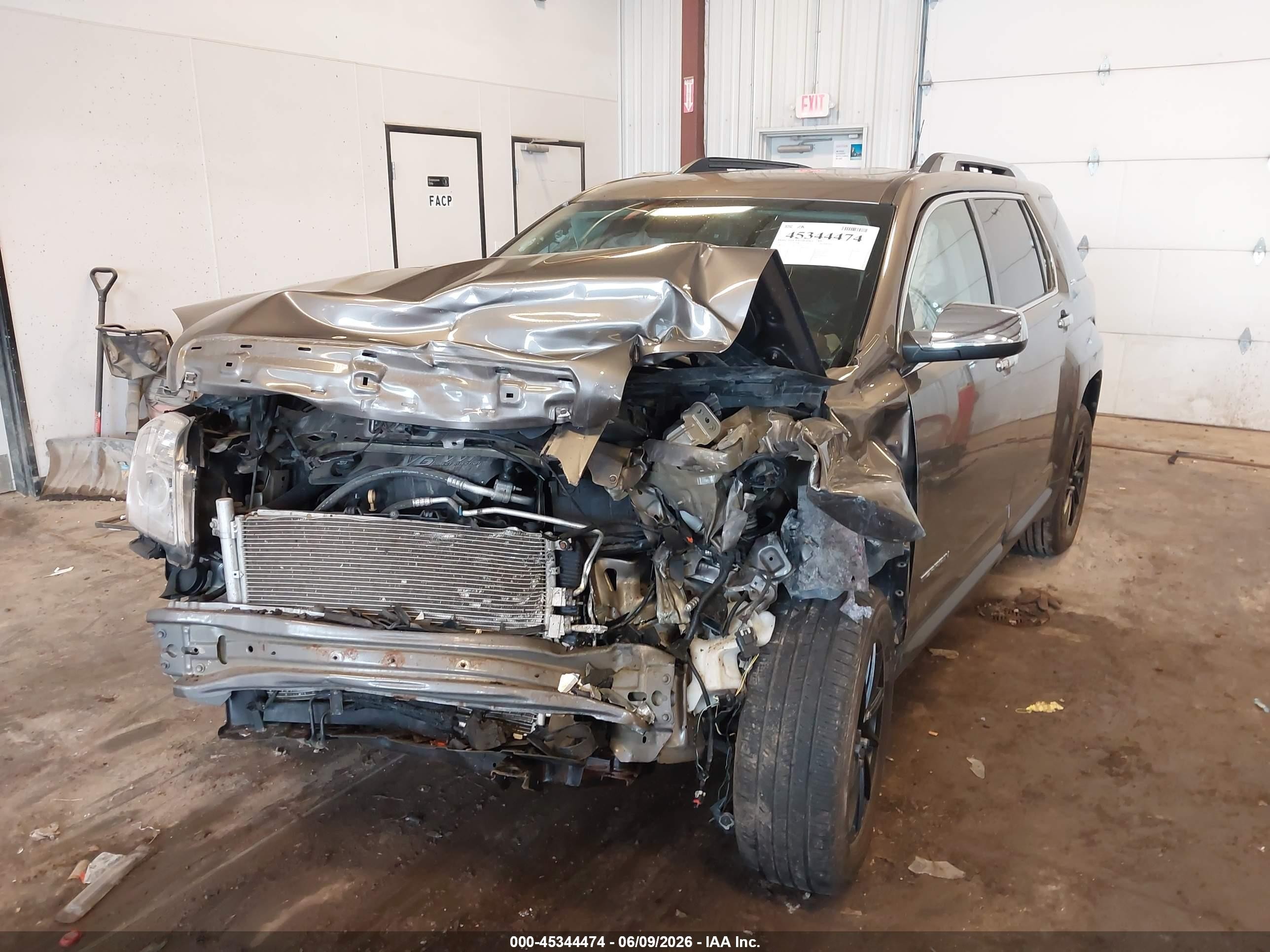 2012 Gmc Terrain Slt-2 Gray vin: 2GKFLXE50C6192499